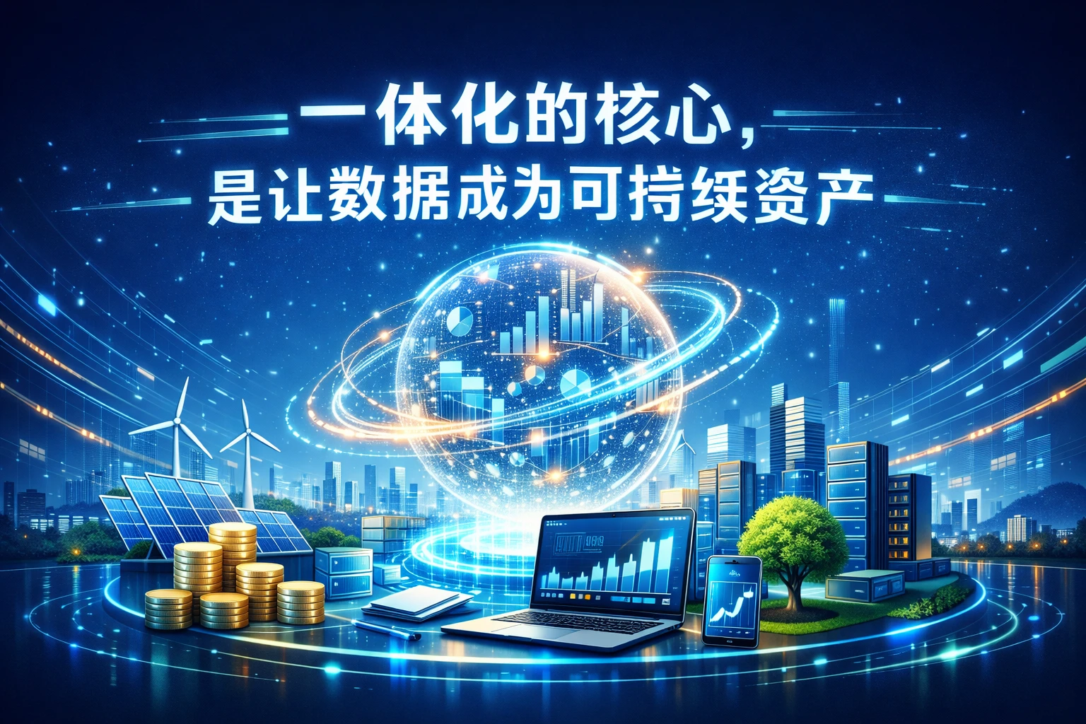 一体化的核心，是让数据成为可持续资产