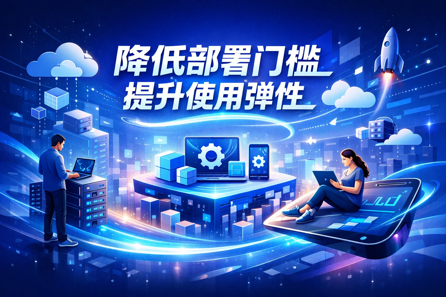 降低部署门槛，提升使用弹性