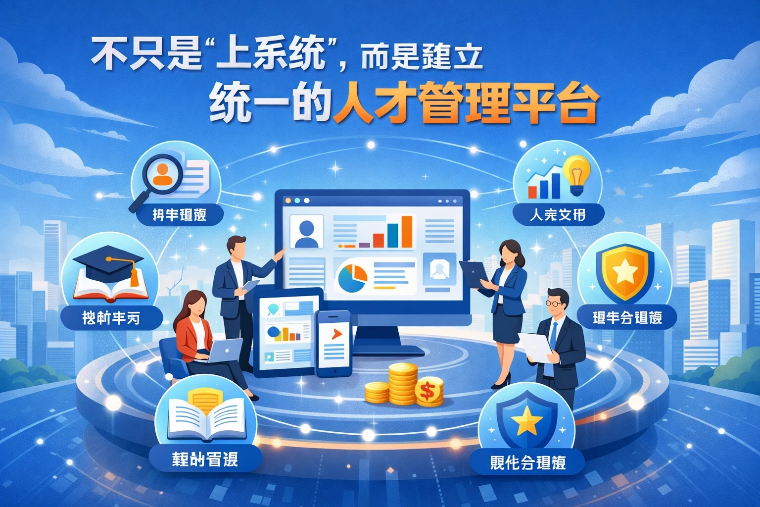不只是“上系统”，而是建立统一的人才管理平台