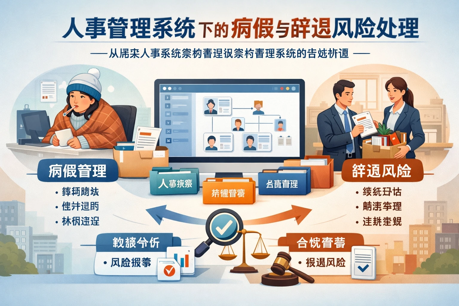 人事管理系统视角下的病假与辞退风险处理——从真实人事系统案例看组织架构管理系统的合规价值