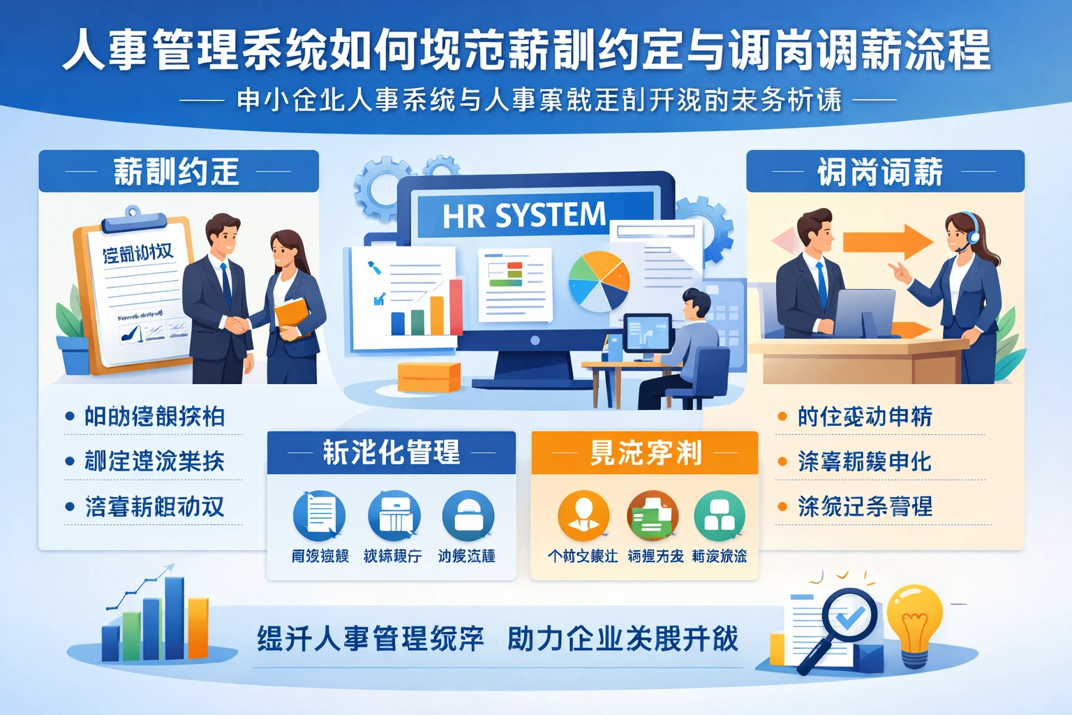 人事管理系统如何规范薪酬约定与调岗调薪流程——中小企业人事系统与人事系统定制开发的实务价值