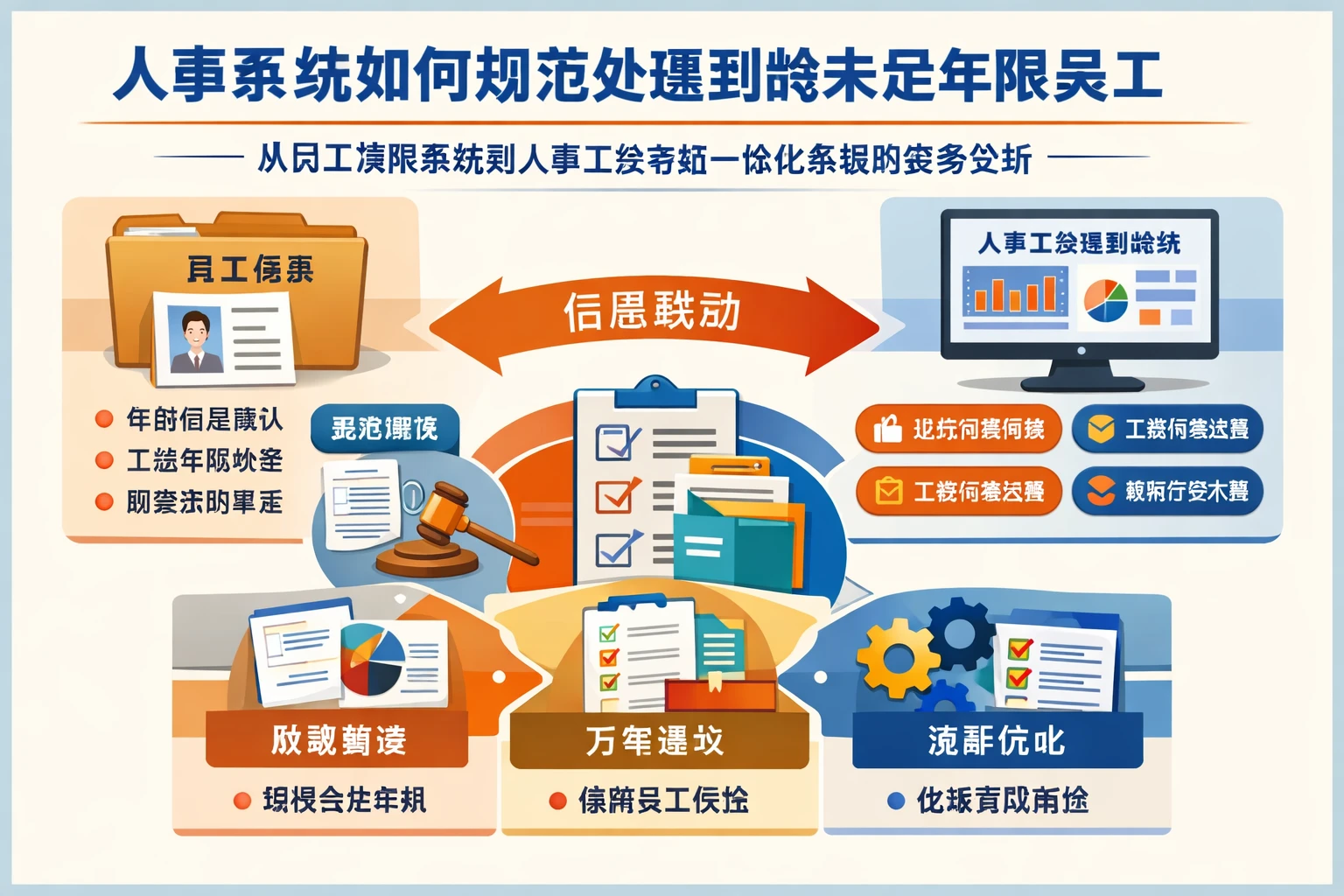 人事系统如何规范处理到龄未足年限员工：从员工档案系统到人事工资考勤一体化系统的实务分析
