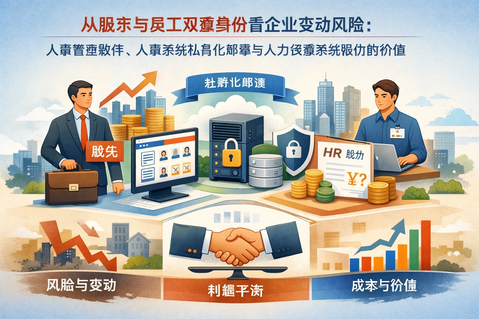 从股东与员工双重身份看企业变动风险：人事管理软件、人事系统私有化部署与人力资源系统报价的价值