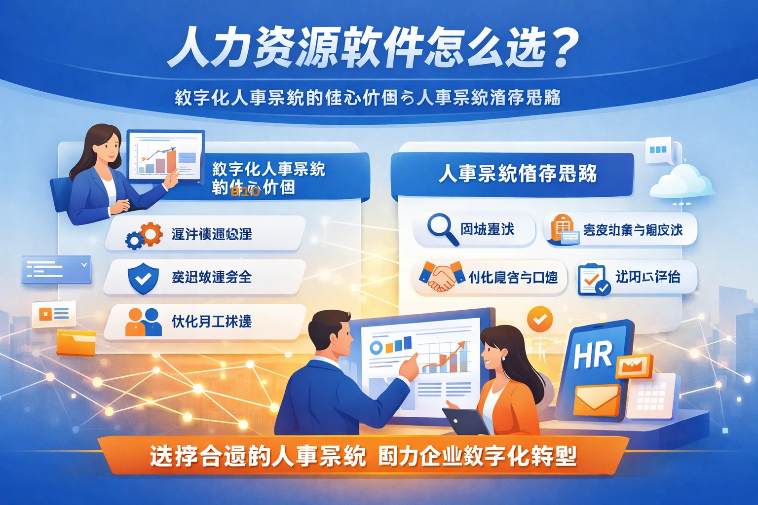 人力资源软件怎么选?数字化人事系统的核心价值与人事系统推荐思路
