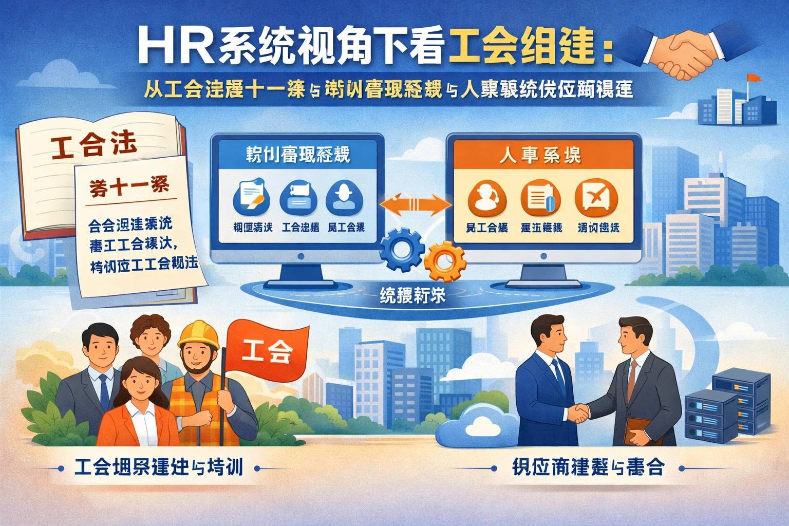 HR系统视角下看工会组建：从工会法第十一条到培训管理系统与人事系统供应商选型