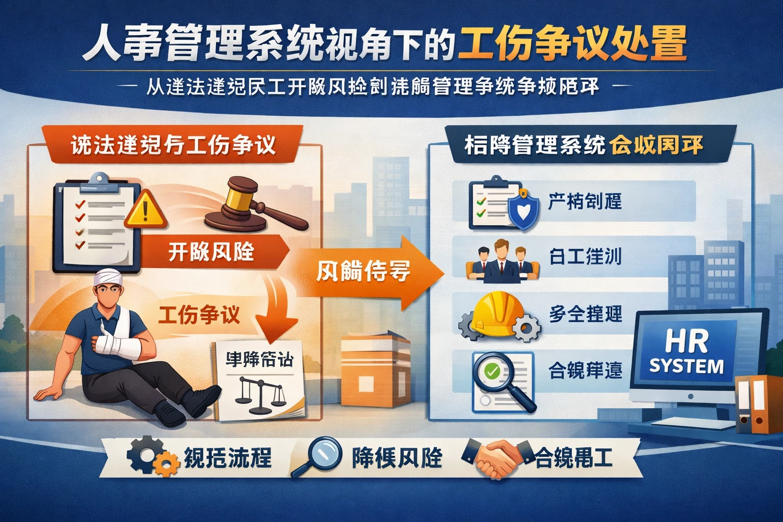 人事管理系统视角下的工伤争议处置：从违法违纪员工开除风险到招聘管理系统合规闭环