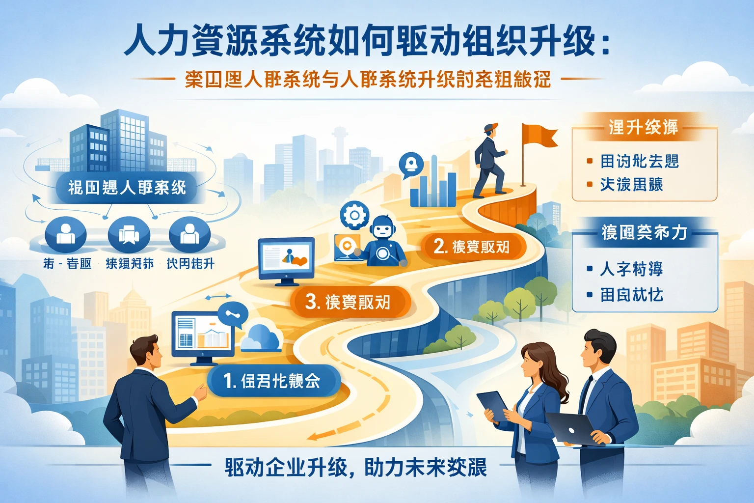 人力资源系统如何驱动组织升级:集团型人事系统与人事系统升级的关键路径