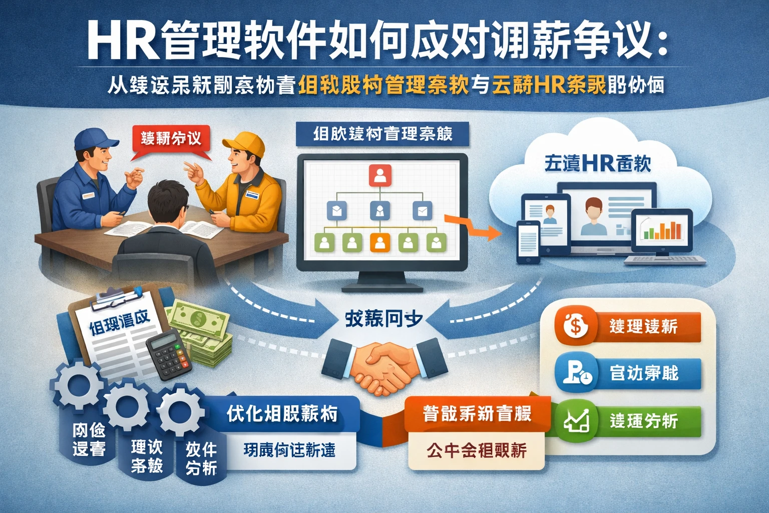 HR管理软件如何应对调薪争议：从驾驶员薪酬案例看组织架构管理系统与云端HR系统的价值