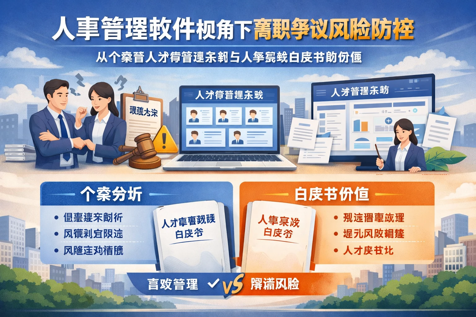 人事管理软件视角下离职争议风险防控：从个案看人才库管理系统与人事系统白皮书的价值