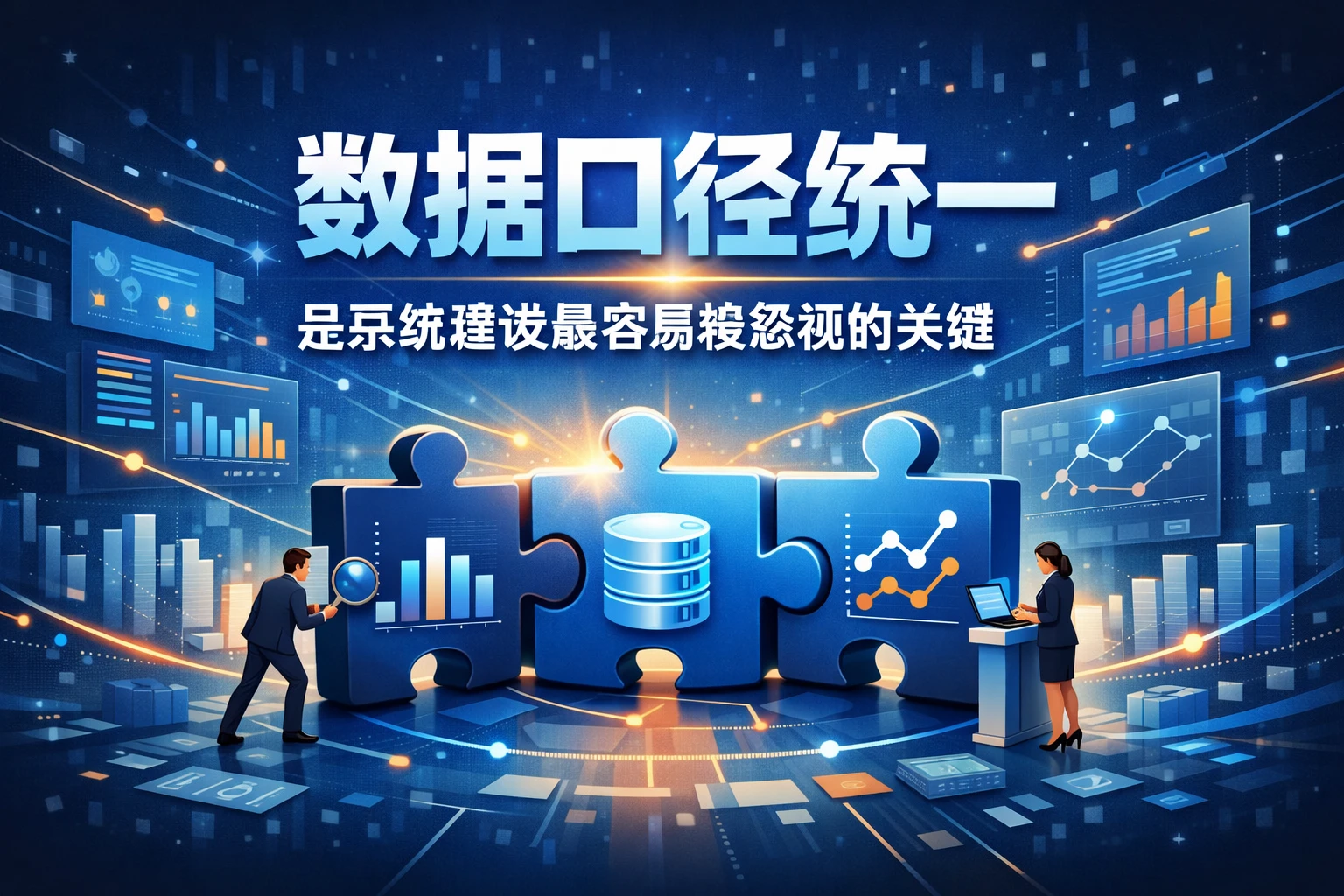 数据口径统一，是系统建设最容易被忽视的关键