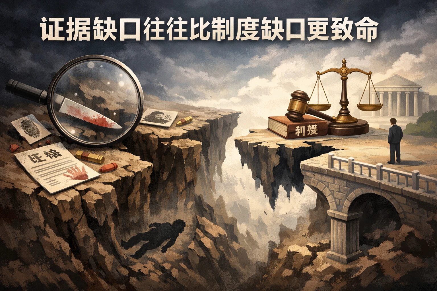 证据缺口往往比制度缺口更致命