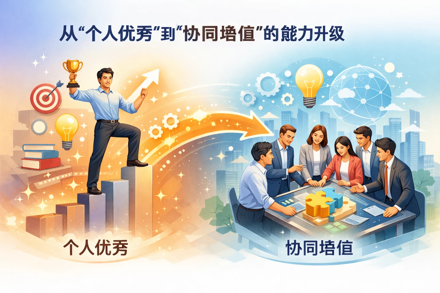 从“个人优秀”到“协同增值”的能力升级