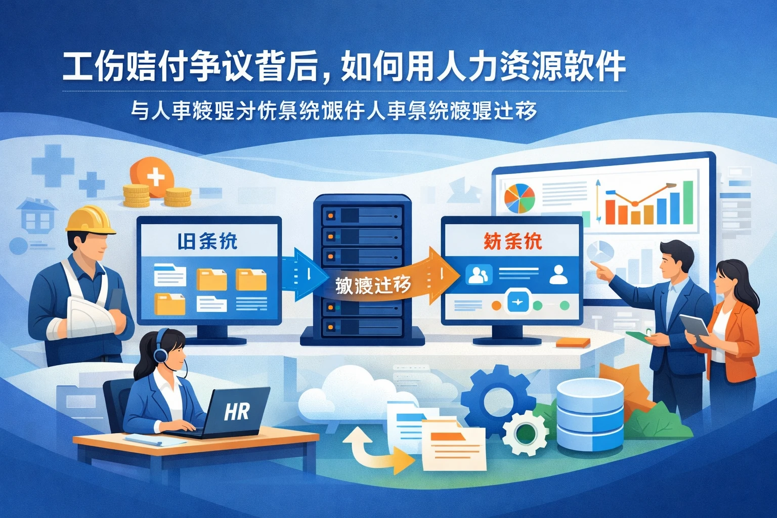 工伤赔付争议背后，如何用人力资源软件与人事数据分析系统做好人事系统数据迁移