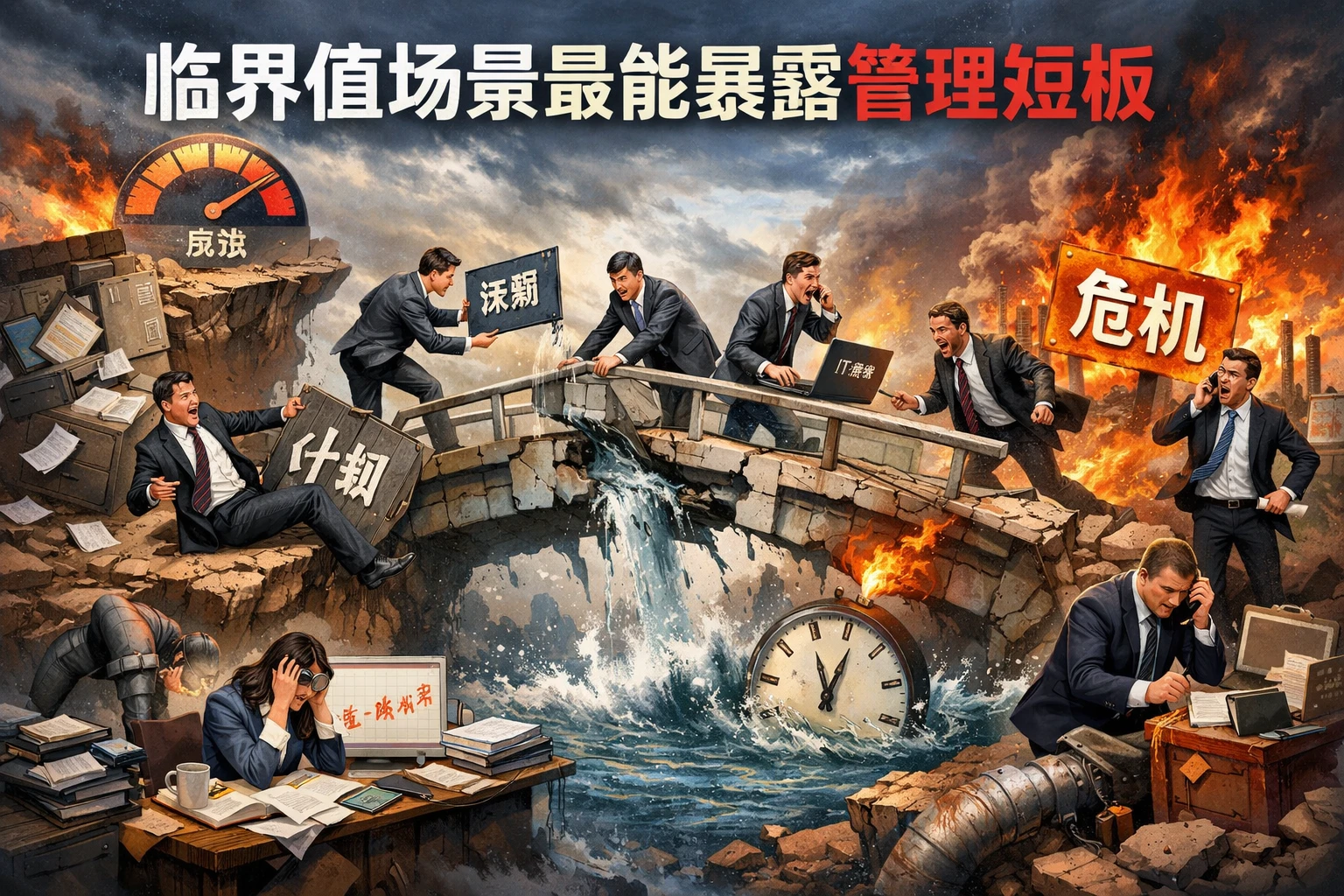 临界值场景最能暴露管理短板