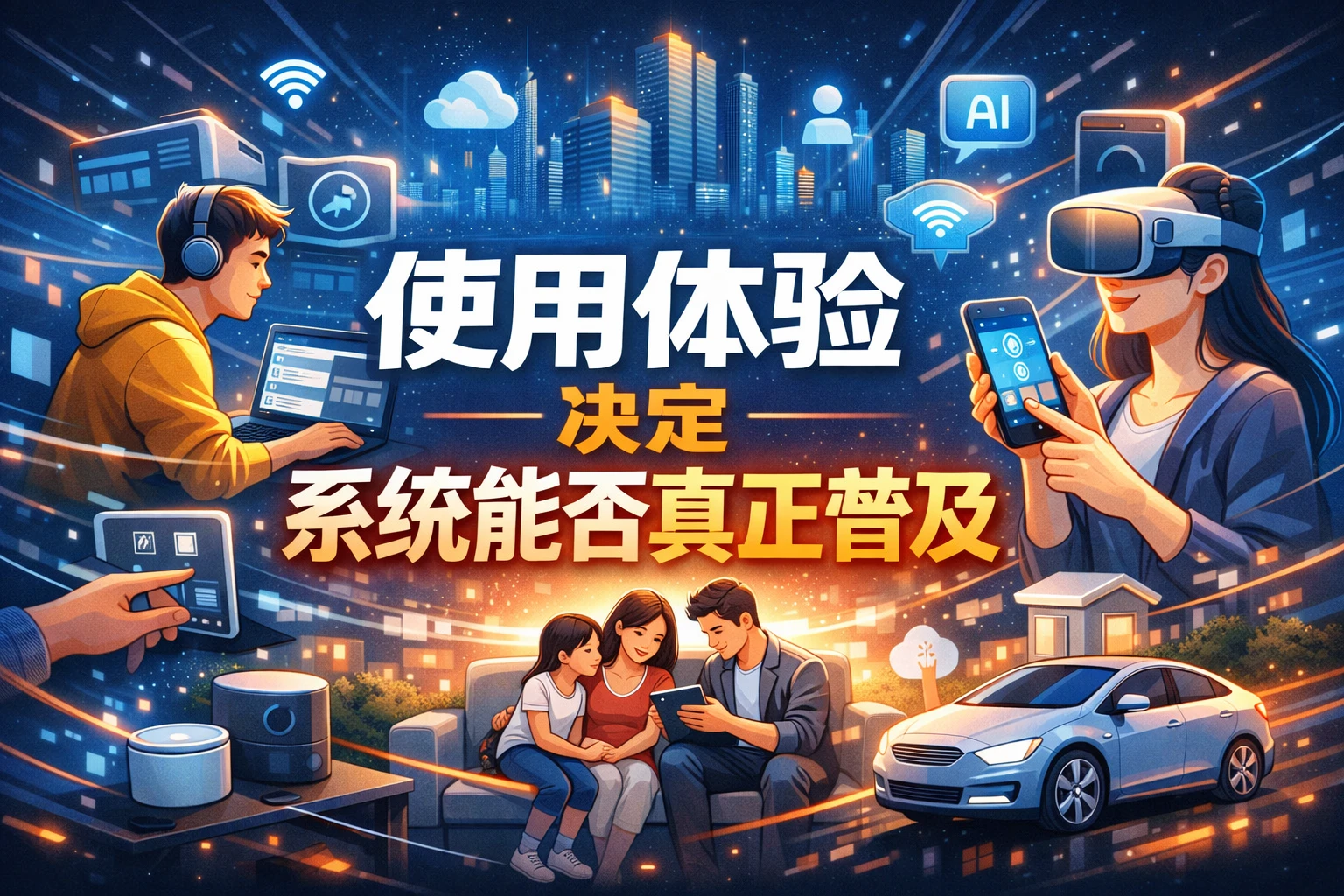 使用体验决定系统能否真正普及