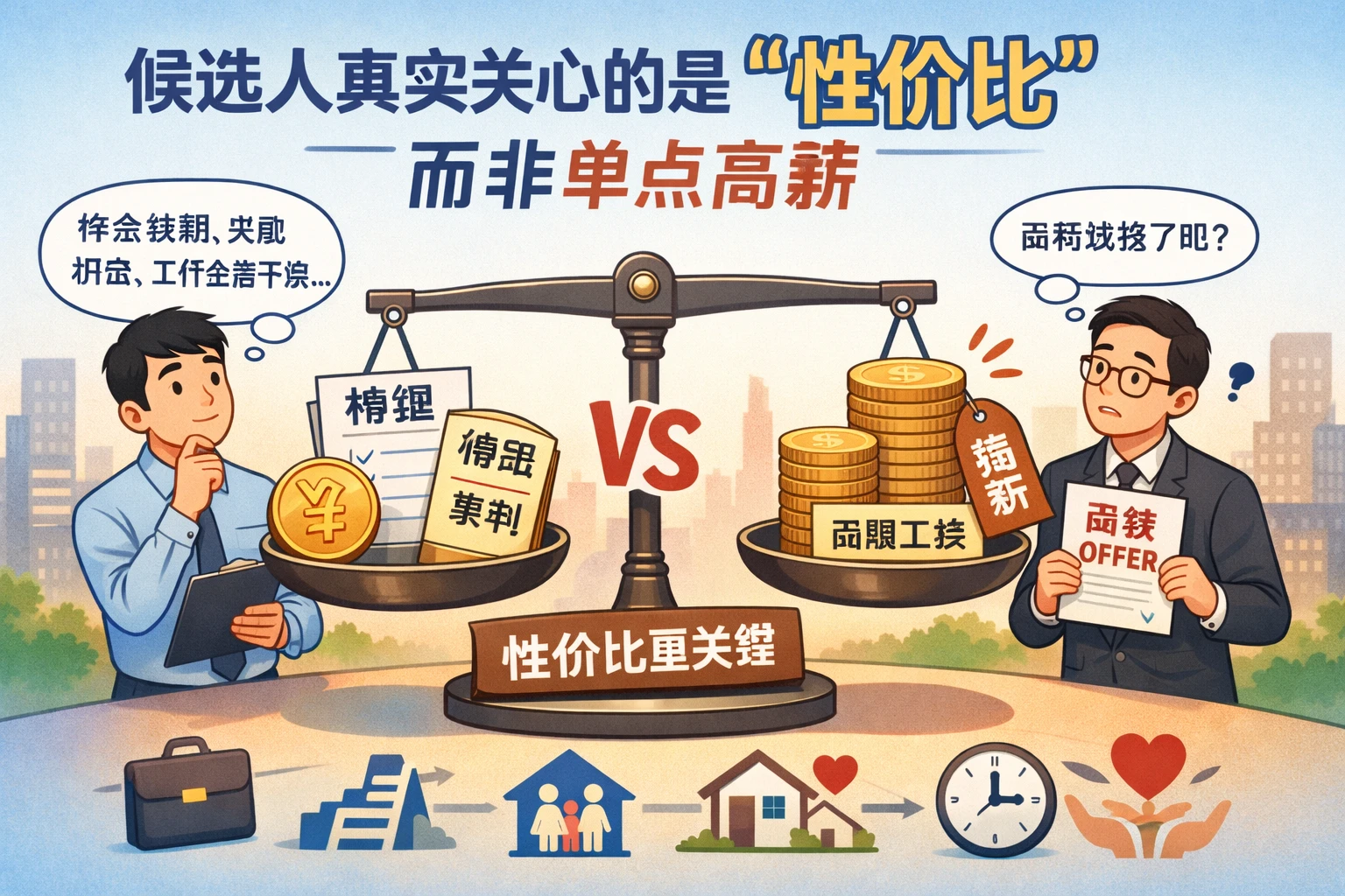 候选人真实关心的是“性价比”而非单点高薪