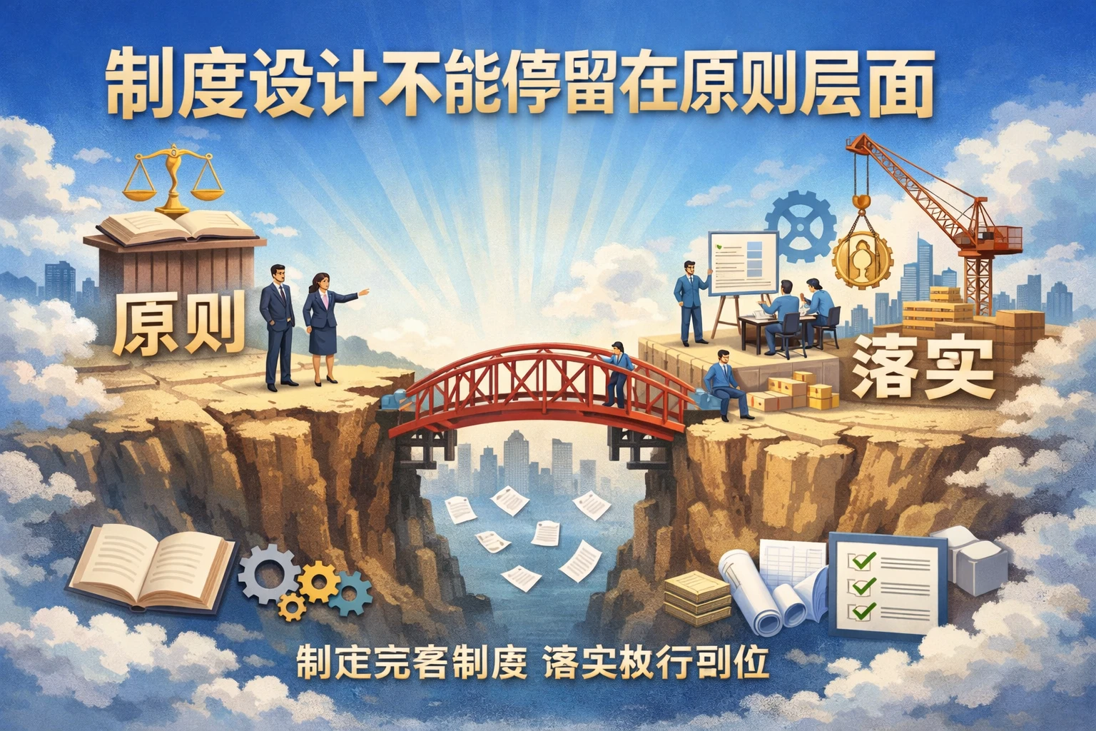 制度设计不能停留在原则层面