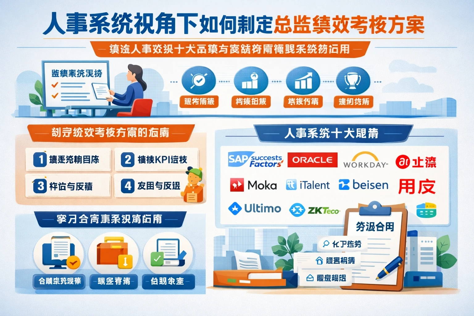 人事系统视角下如何制定总监绩效考核方案：兼谈人事系统十大品牌与劳动合同管理系统的应用