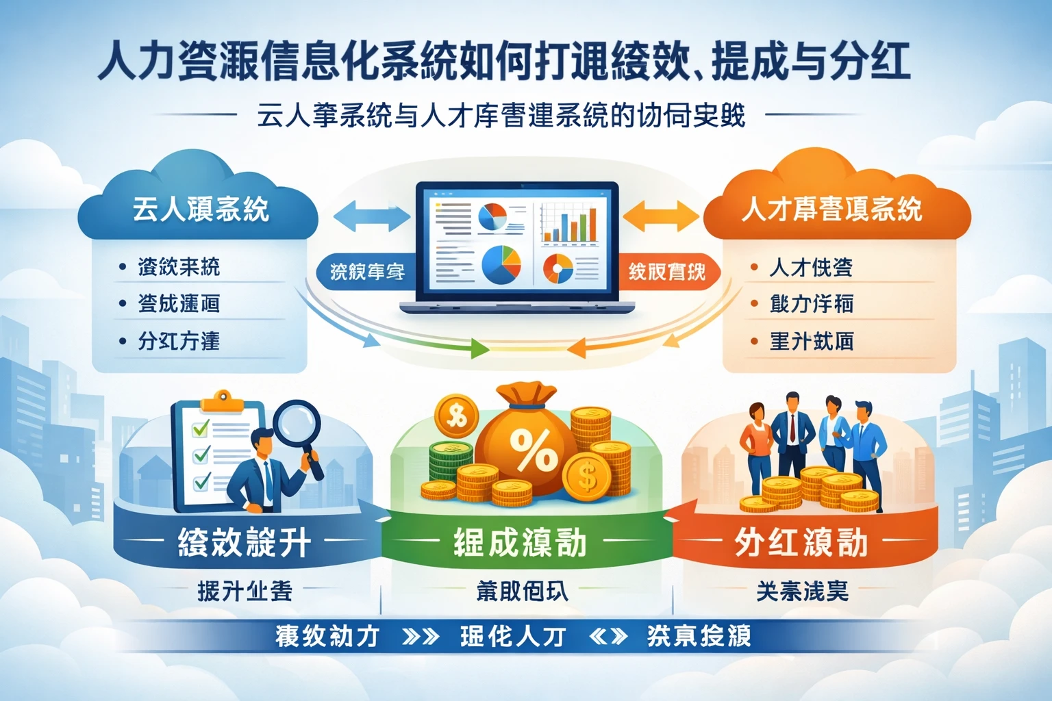 人力资源信息化系统如何打通绩效、提成与分红：云人事系统与人才库管理系统的协同实践