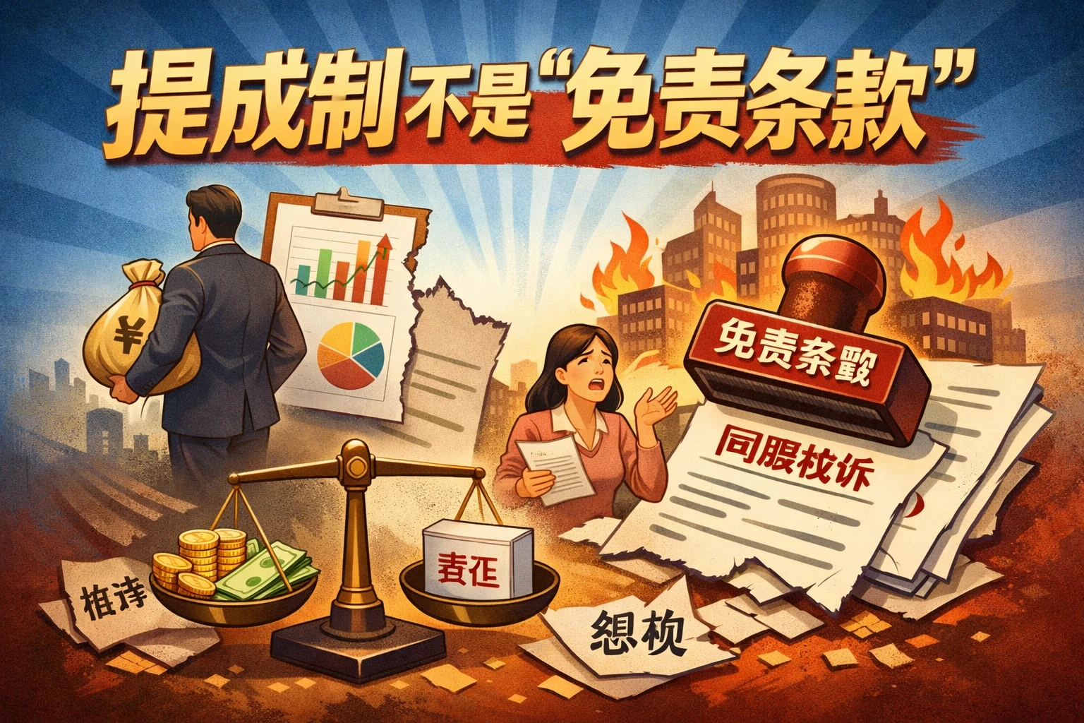 提成制不是“免责条款”