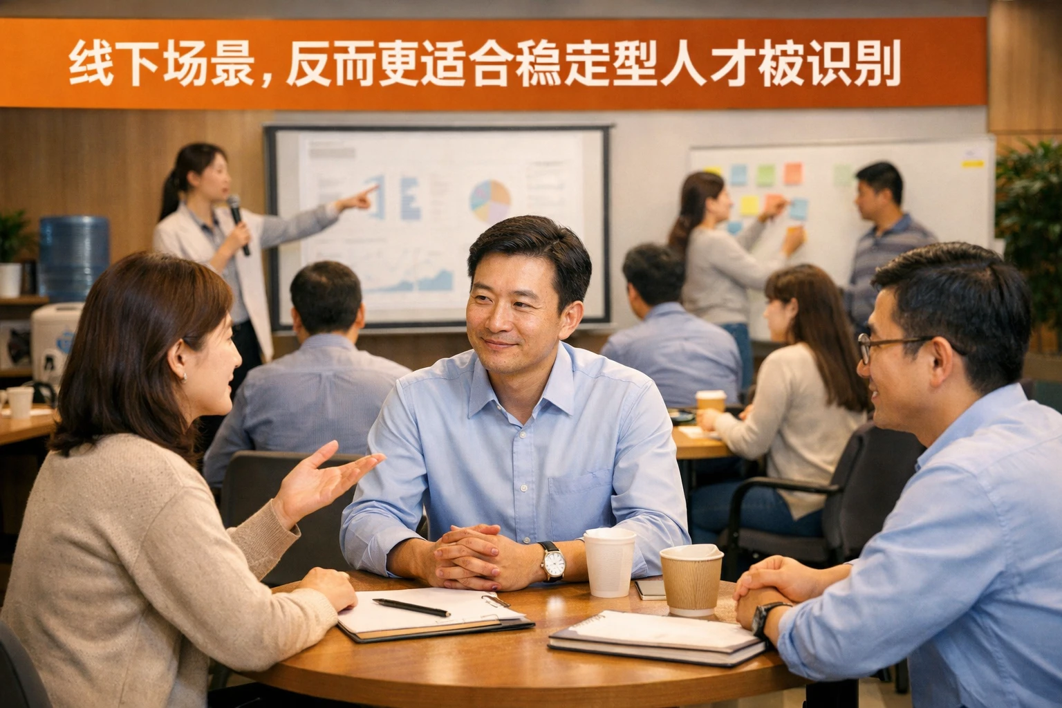 线下场景,反而更适合稳定型人才被识别