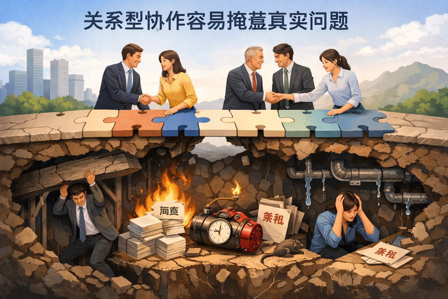 关系型协作容易掩盖真实问题