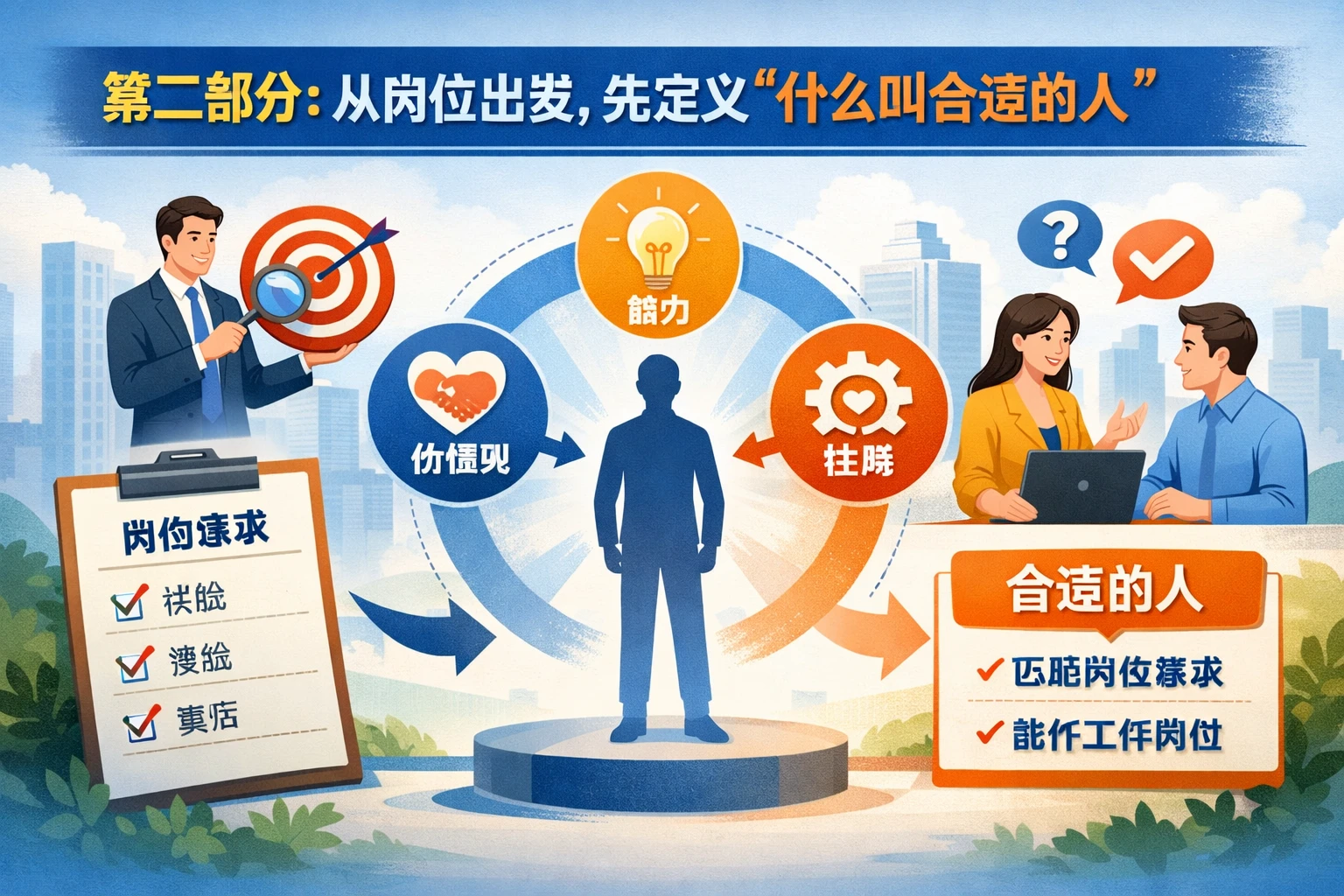 第二部分:从岗位出发,先定义“什么叫合适的人”
