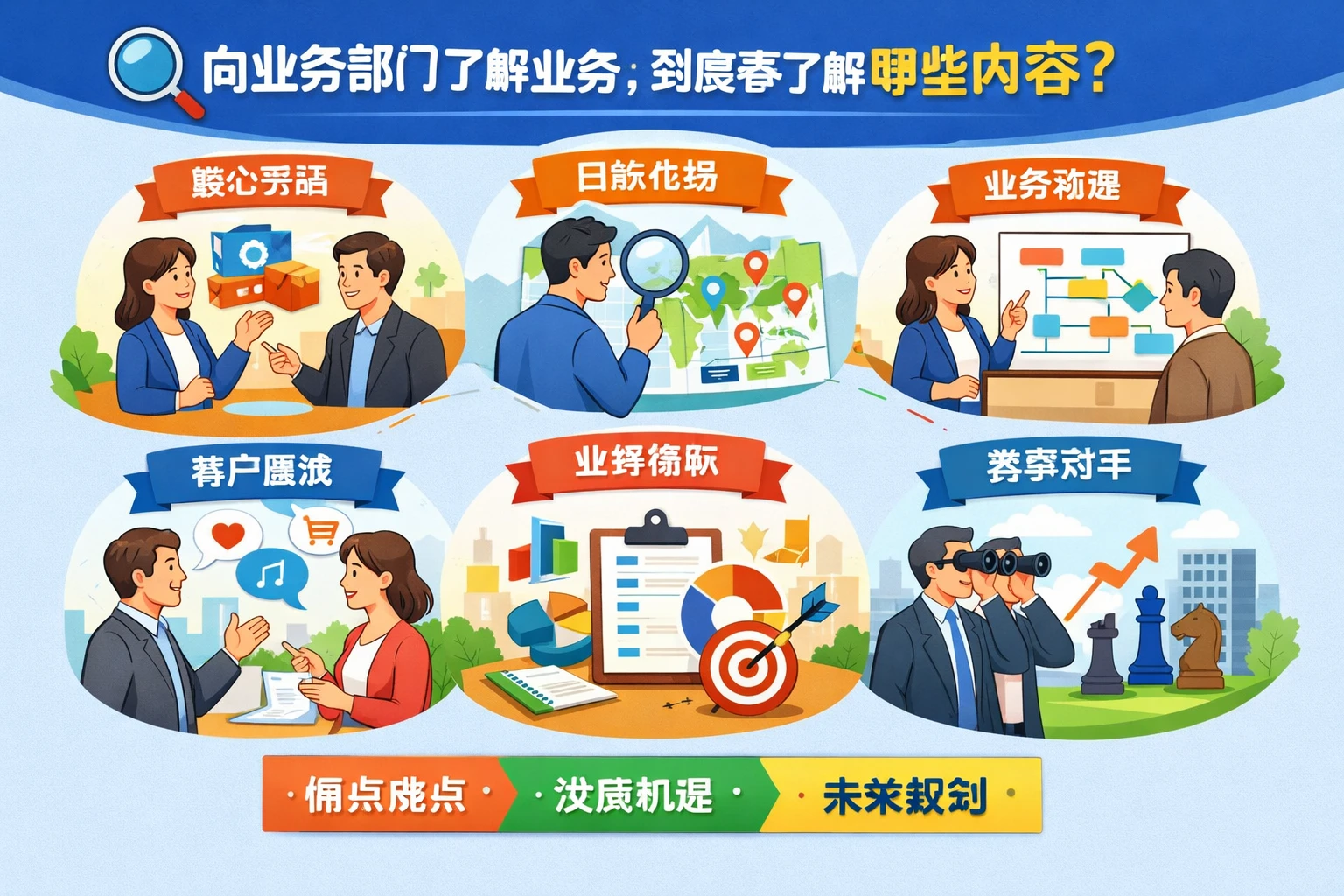 向业务部门了解业务,到底要了解哪些内容