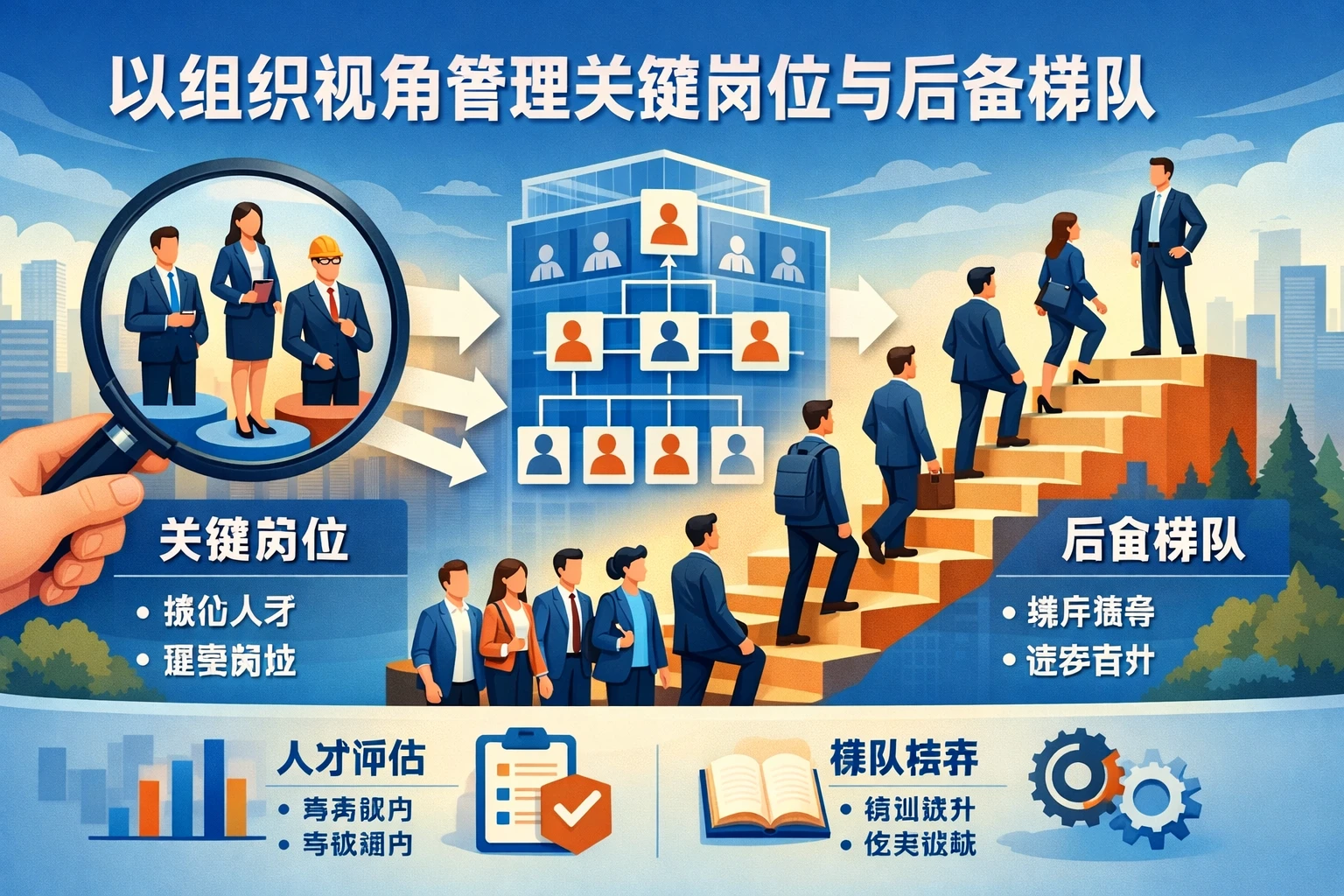 以组织视角管理关键岗位与后备梯队