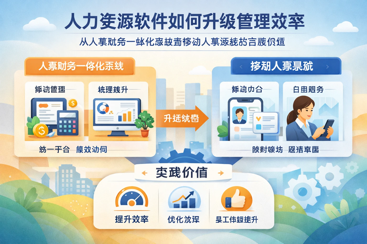 人力资源软件如何升级管理效率：从人事财务一体化系统到移动人事系统的实践价值