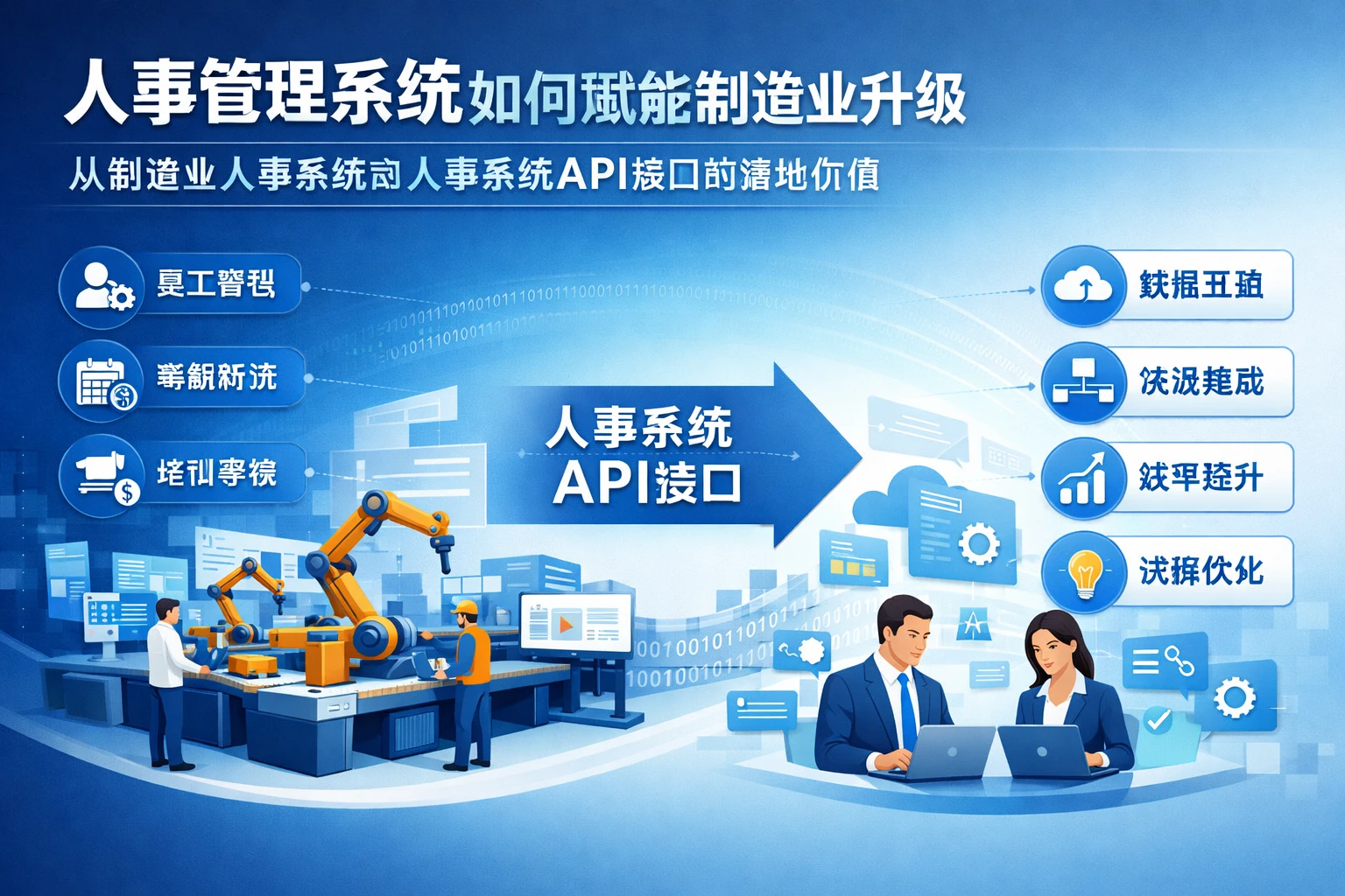 人事管理系统如何赋能制造业升级：从制造业人事系统到人事系统API接口的落地价值