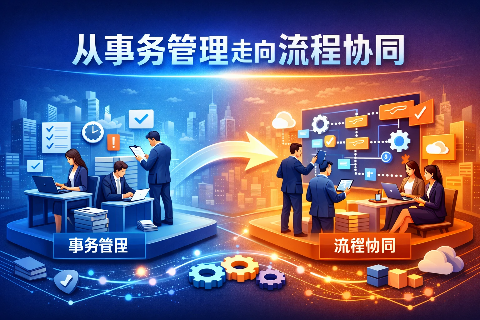 从事务管理走向流程协同