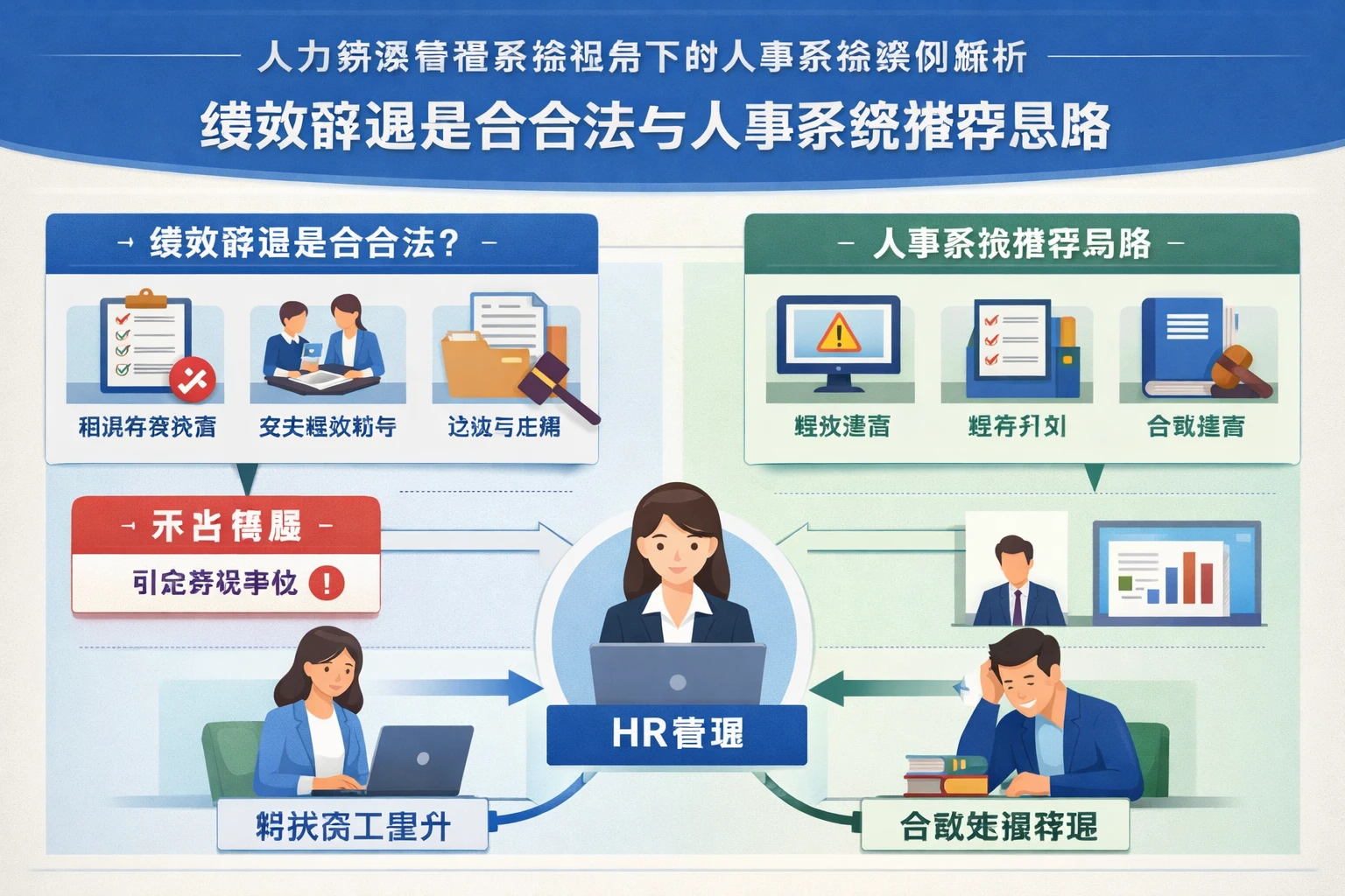 人力资源管理系统视角下的人事系统案例解析：绩效辞退是否合法与人事系统推荐思路