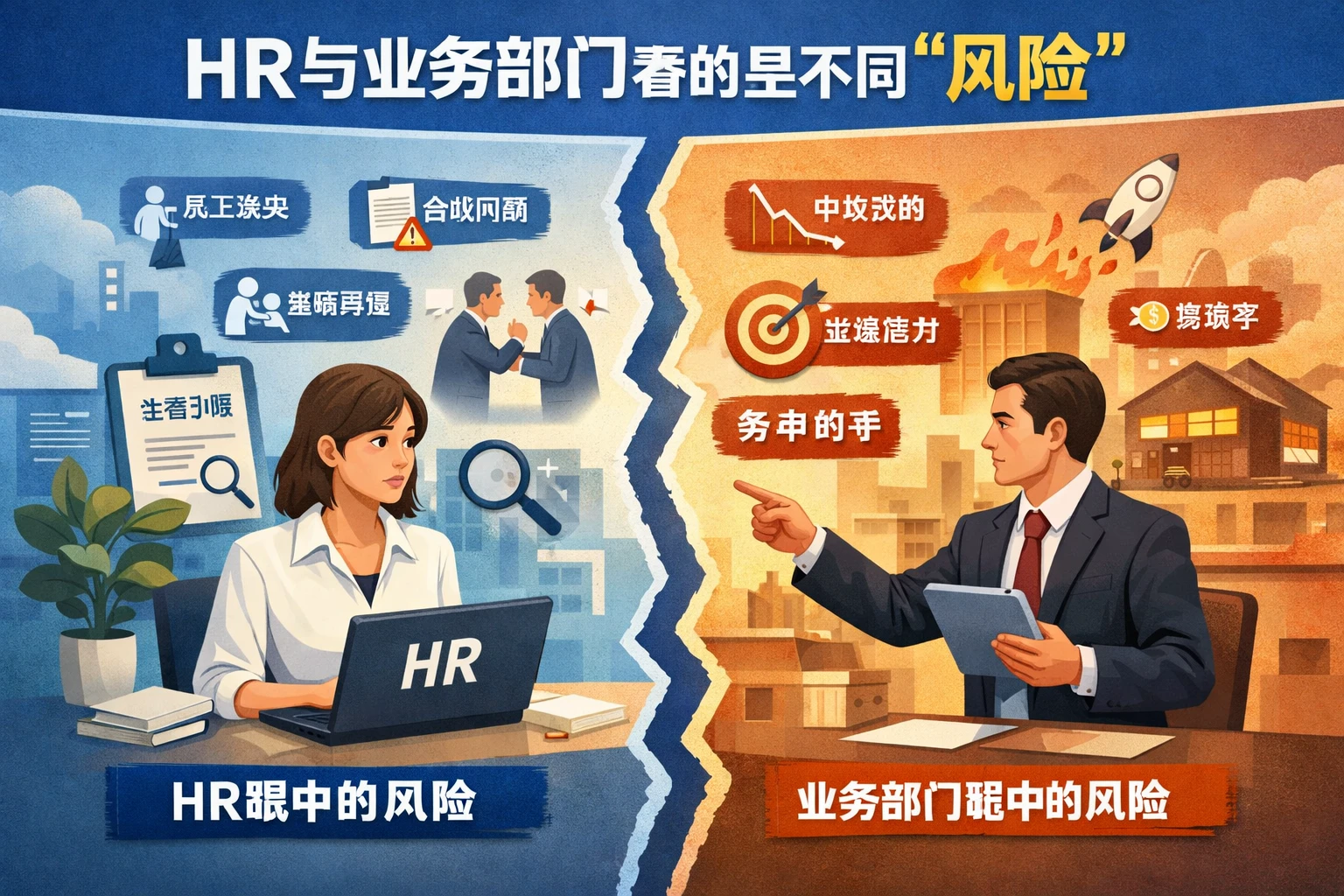 HR与业务部门看的是不同“风险”