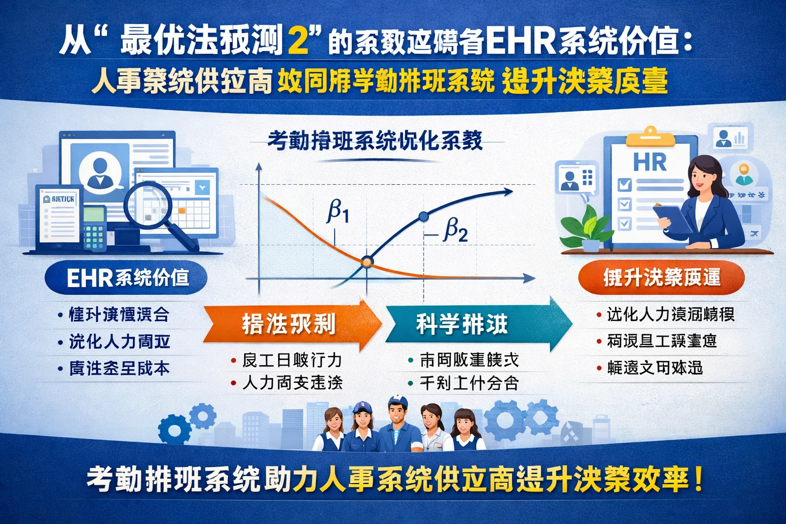从“最优法预测2”的系数逻辑看ehr系统价值：人事系统供应商如何用考勤排班系统提升决策质量