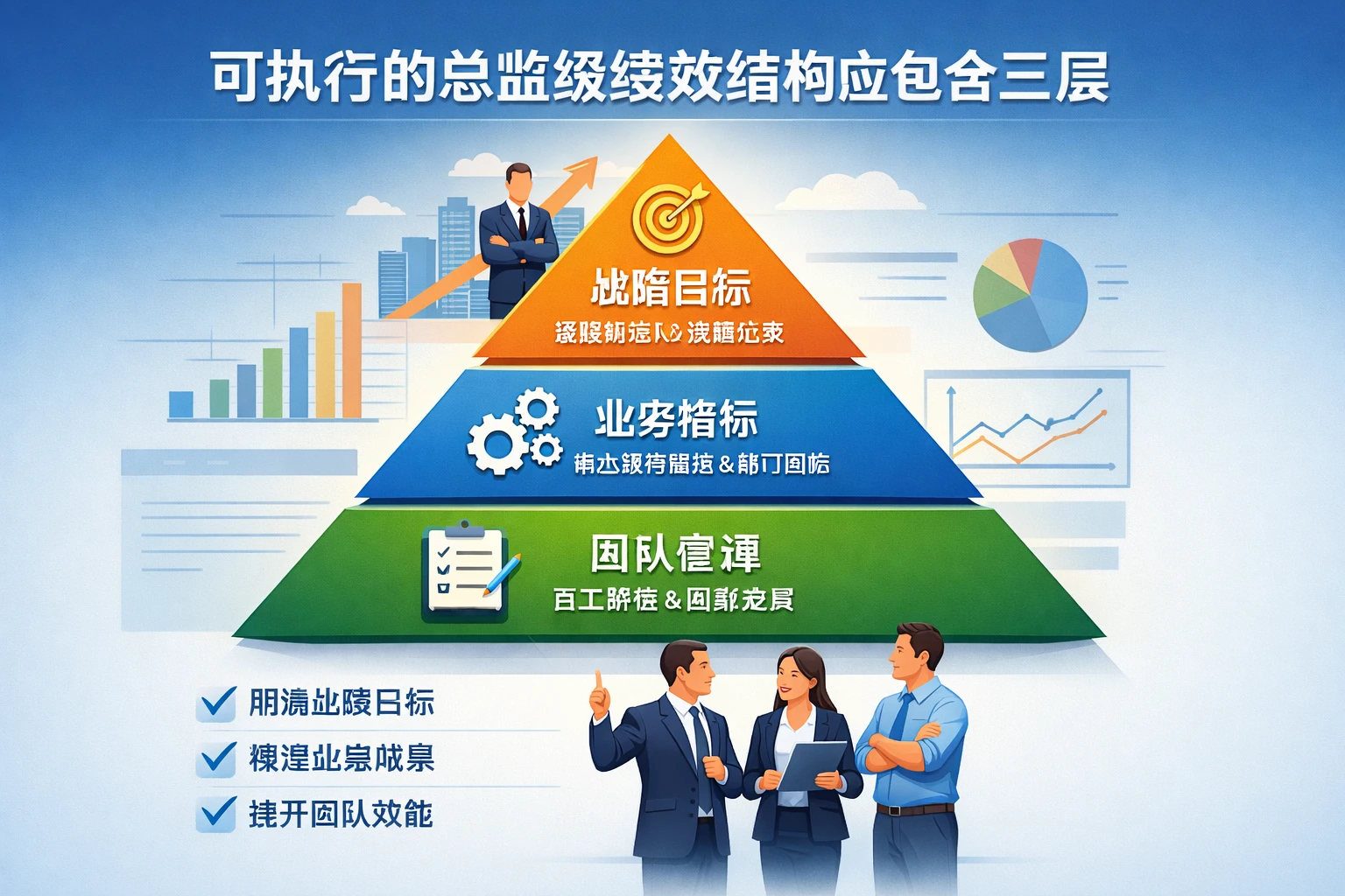 可执行的总监级绩效结构应包含三层