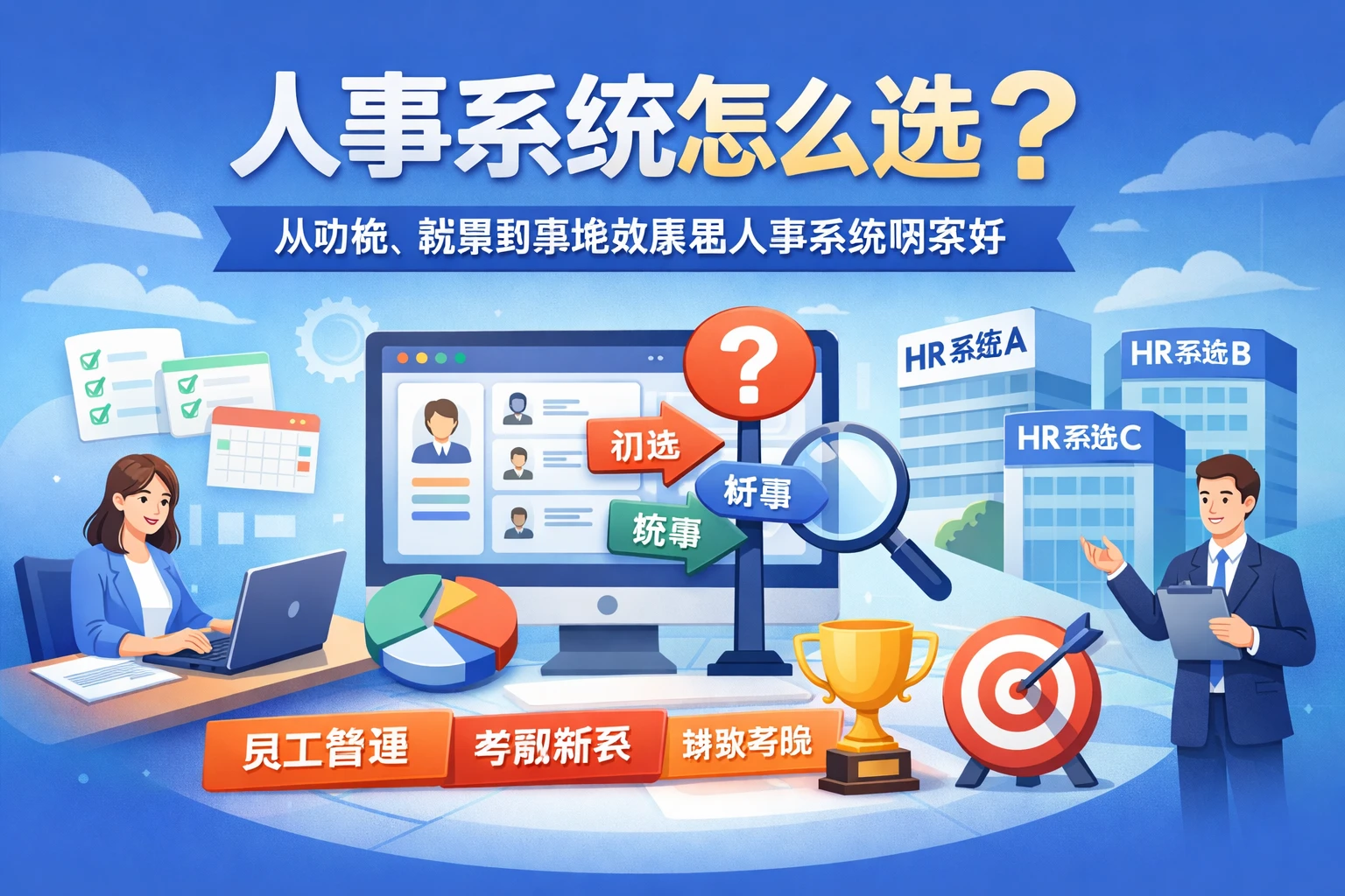 人事系统怎么选？从功能、场景到落地效果看人事系统哪家好