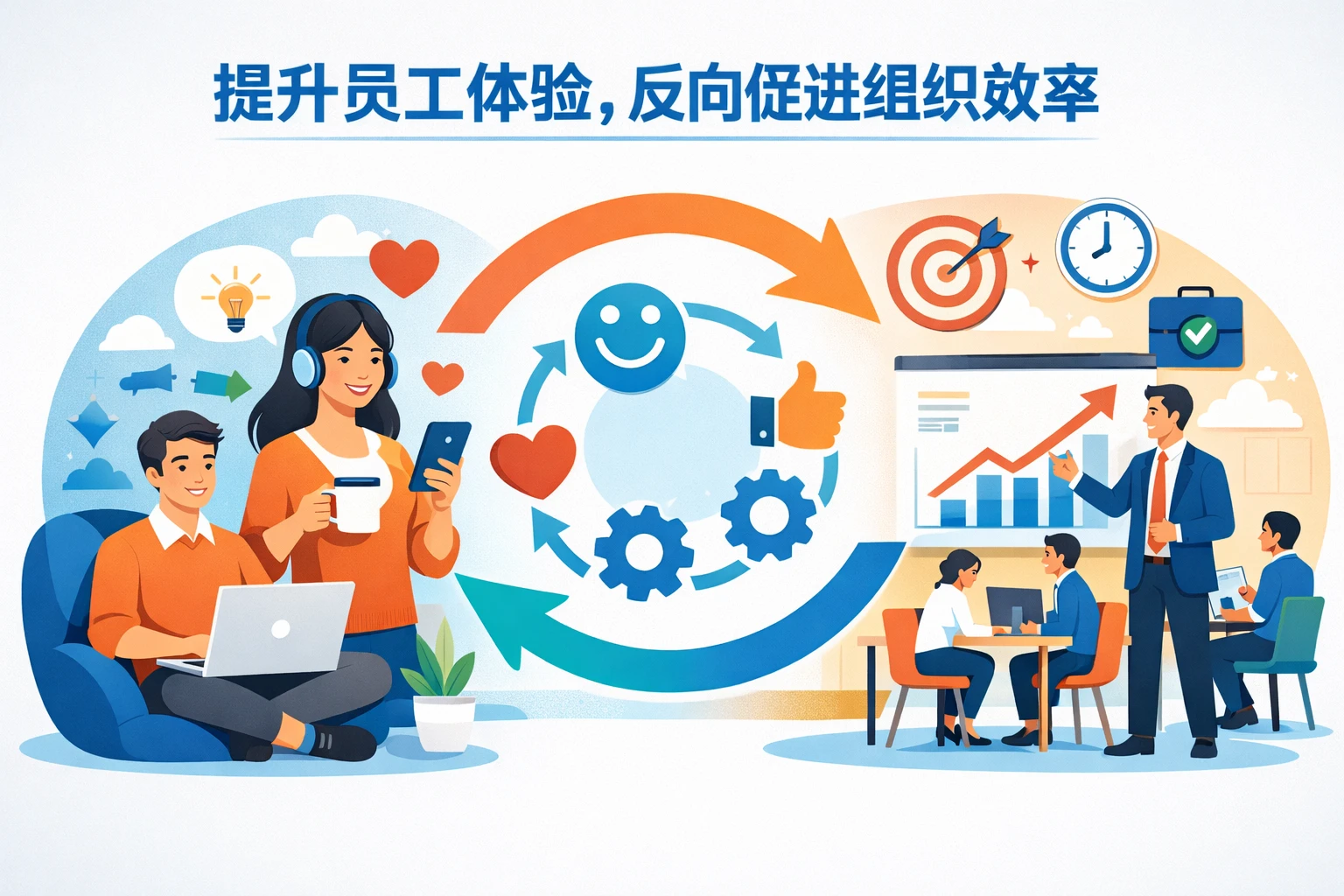 提升员工体验，反向促进组织效率