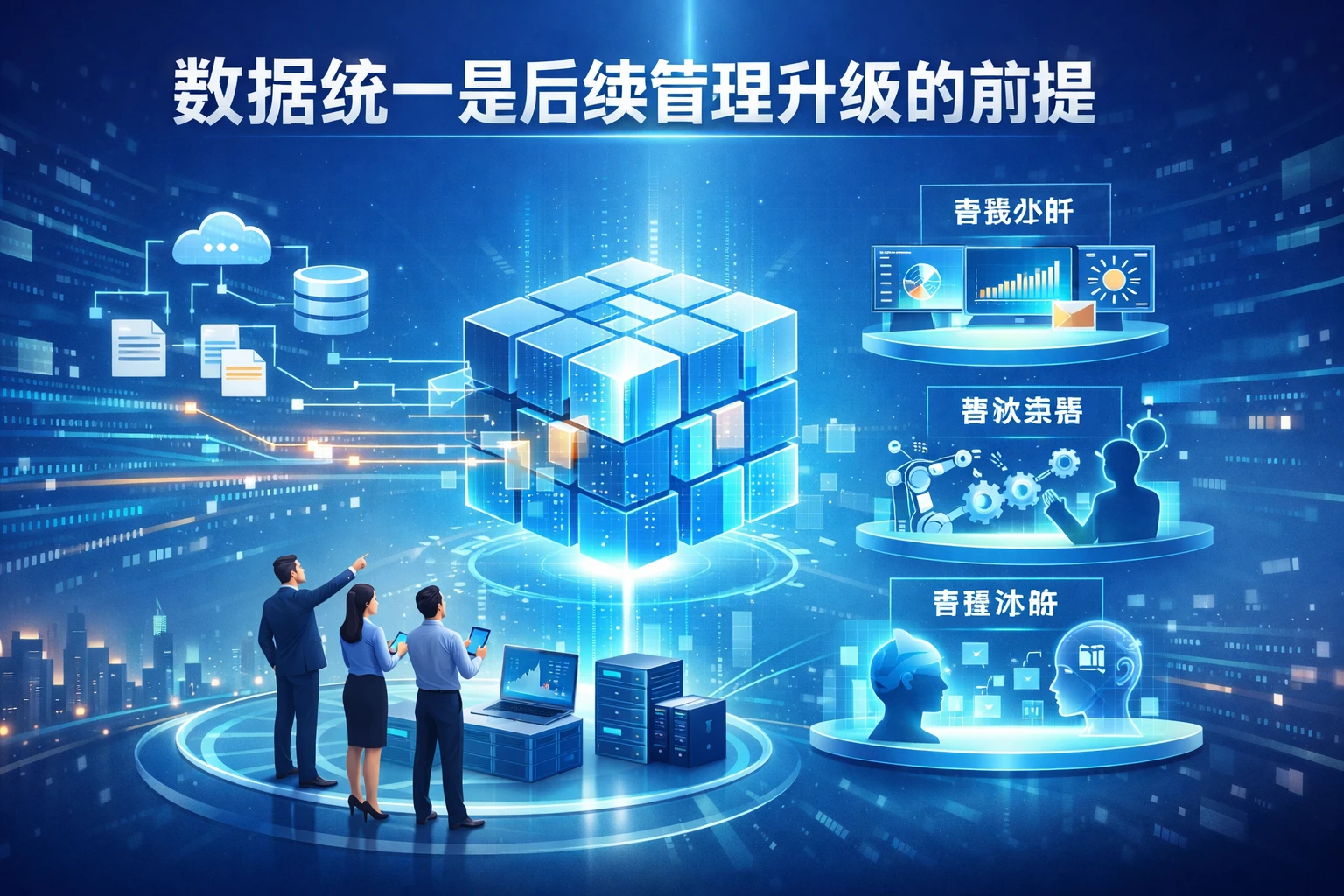 数据统一是后续管理升级的前提