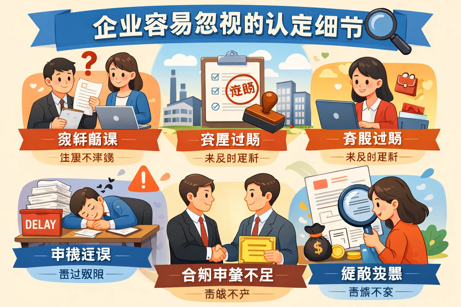 企业容易忽视的认定细节