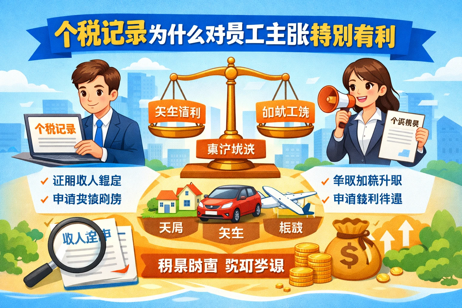 个税记录为什么对员工主张特别有利