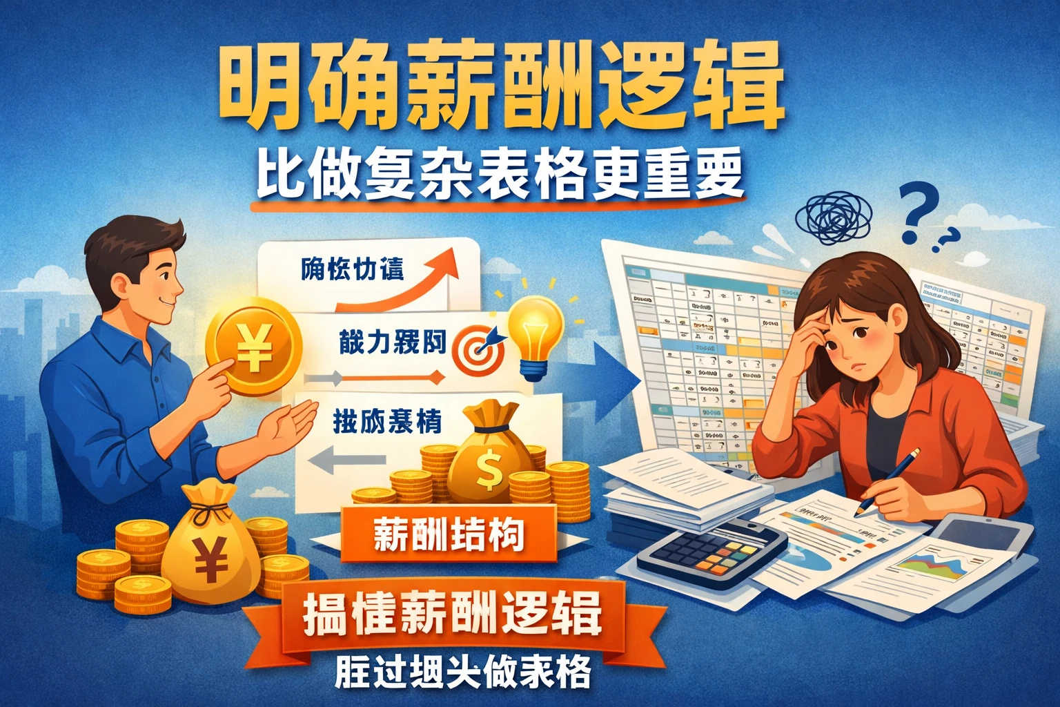 明确薪酬逻辑，比做复杂表格更重要