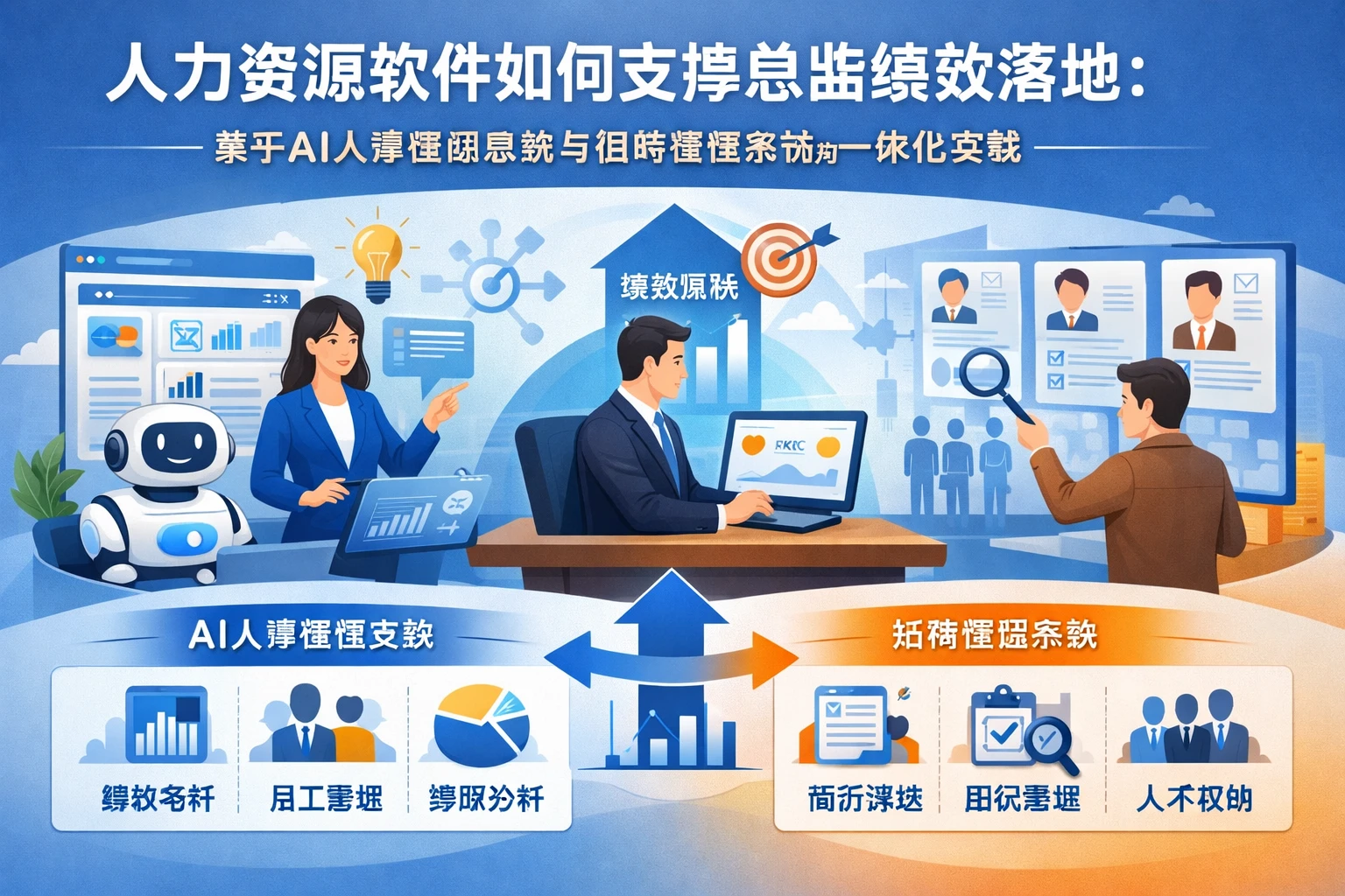 人力资源软件如何支撑总监绩效落地:基于AI人事管理系统与招聘管理系统的一体化实践