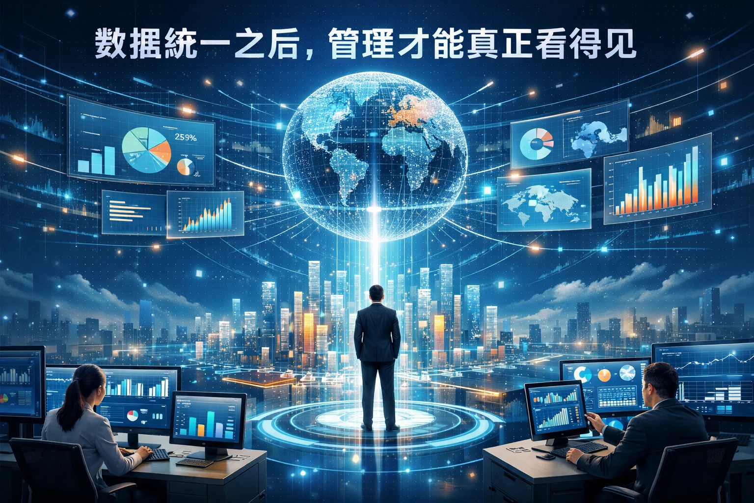 数据统一之后，管理才能真正看得见