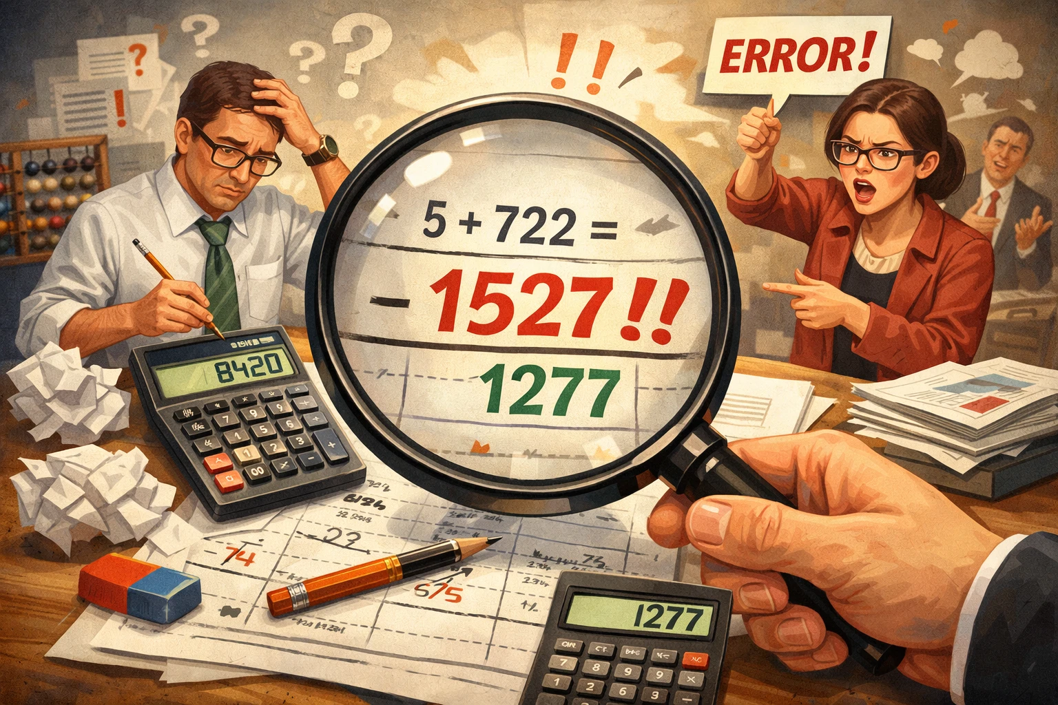 手工核算模式放大了误差与误会