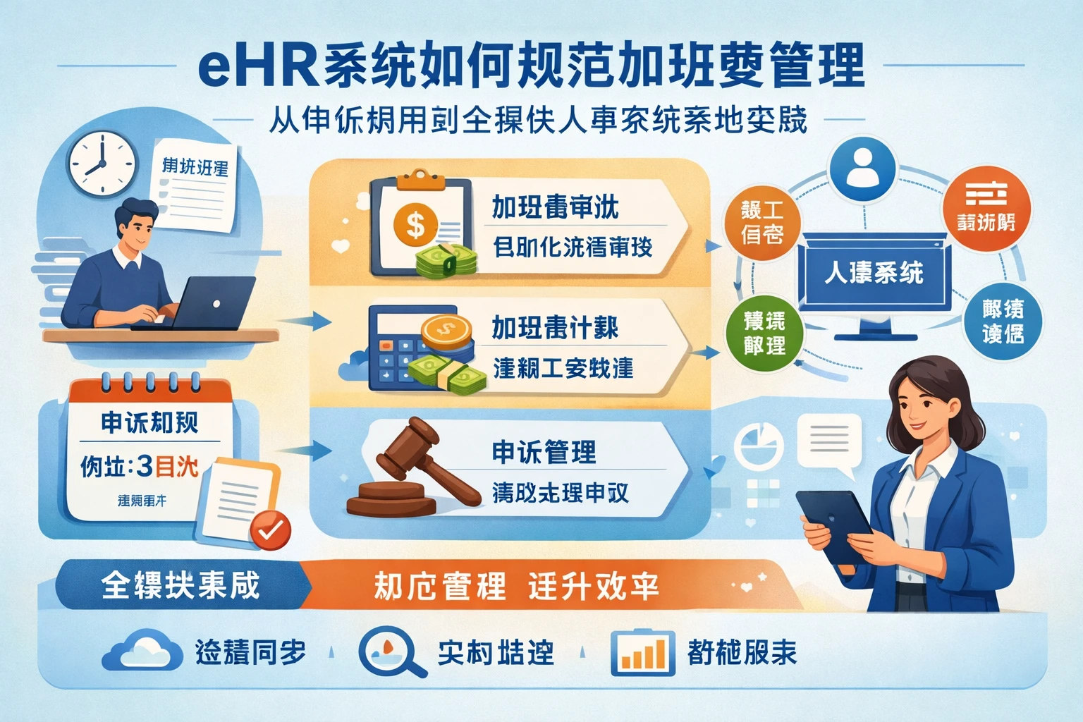 ehr系统如何规范加班费管理：从申诉期限到全模块人事系统落地实践