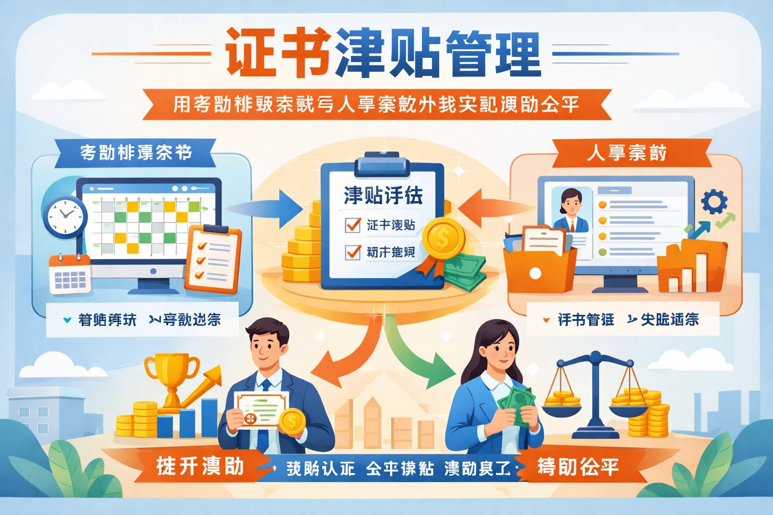 人力资源系统视角下的证书津贴管理：用考勤排班系统与人事系统升级实现激励公平