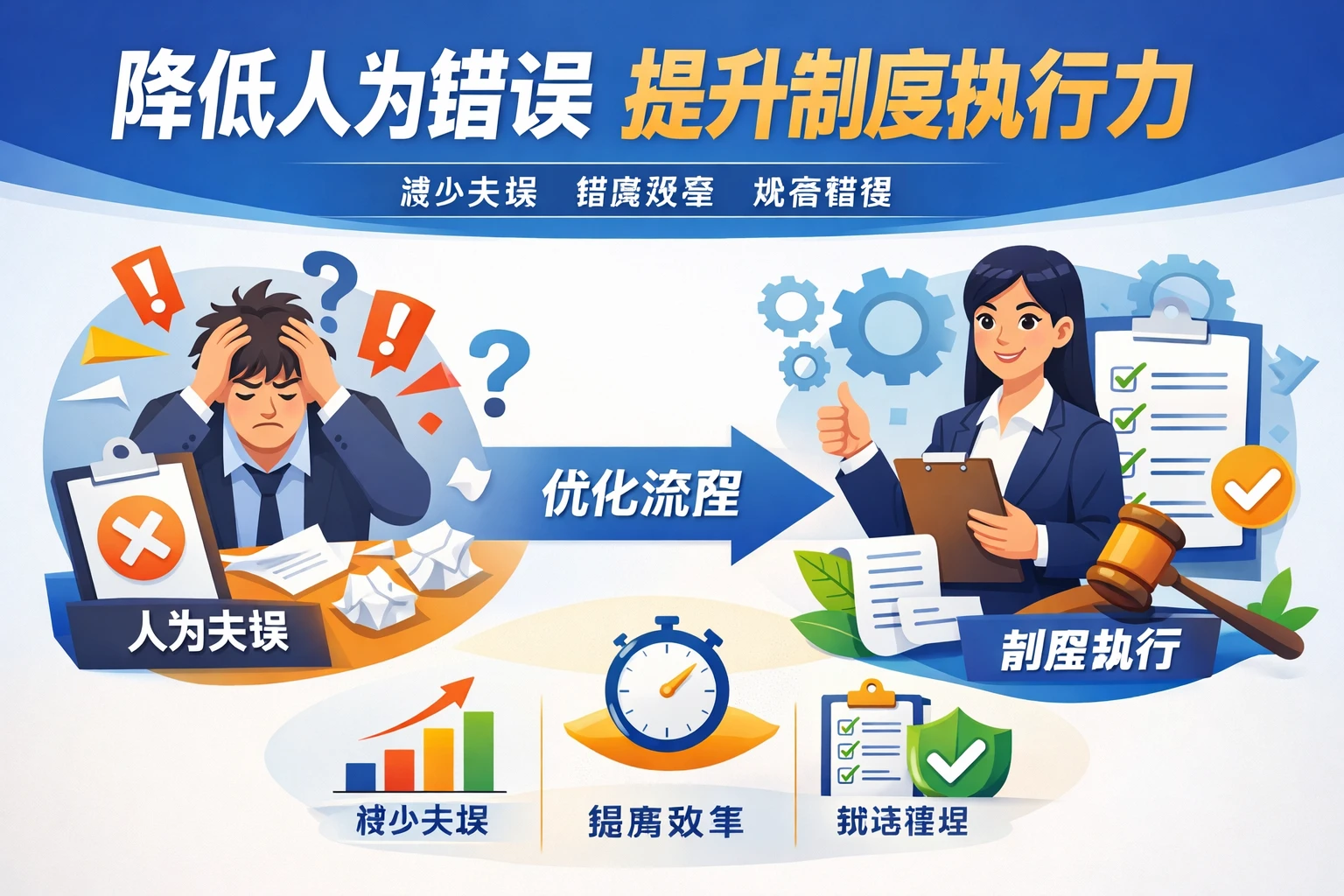 降低人为错误,提升制度执行力