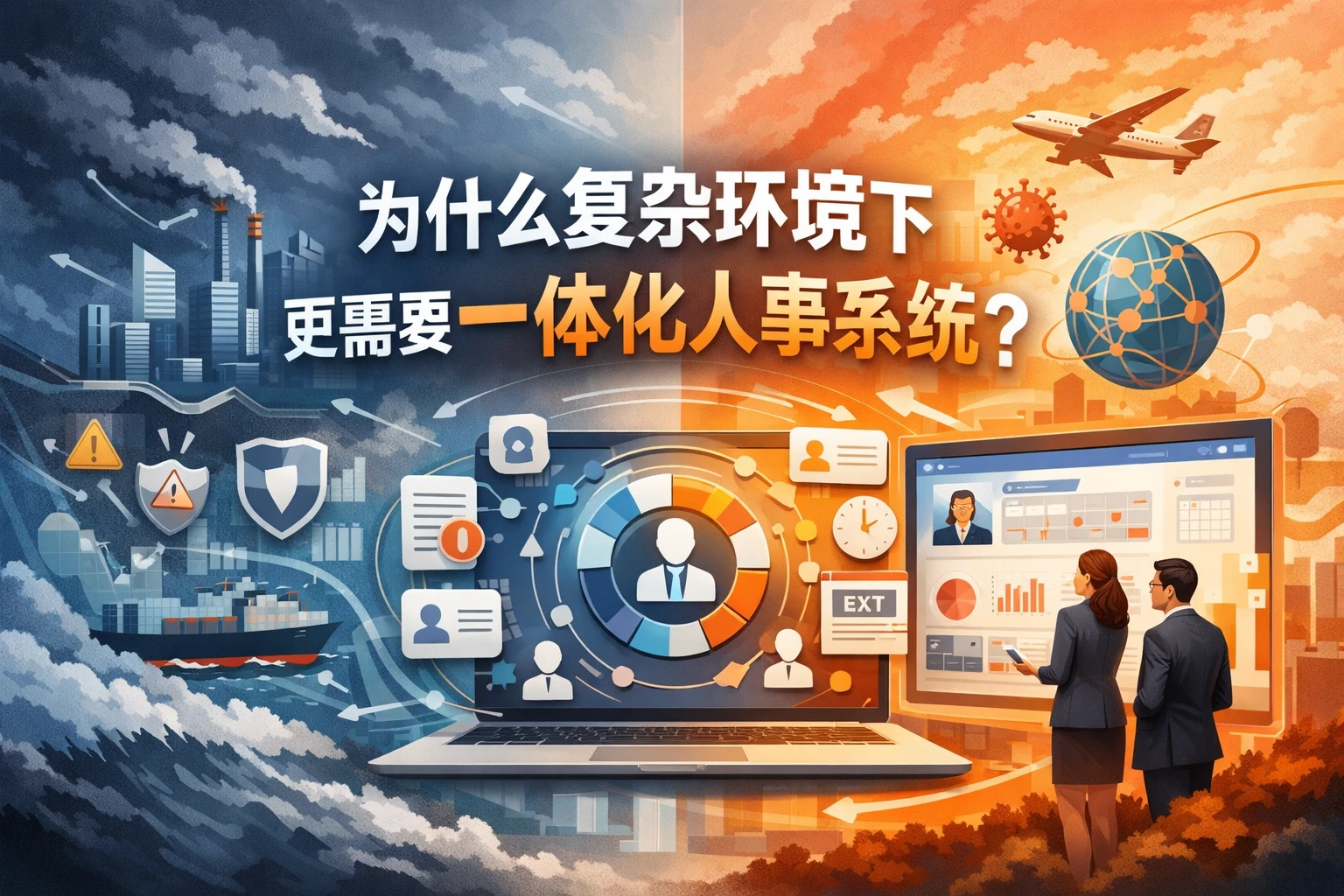 为什么复杂环境下更需要一体化人事系统