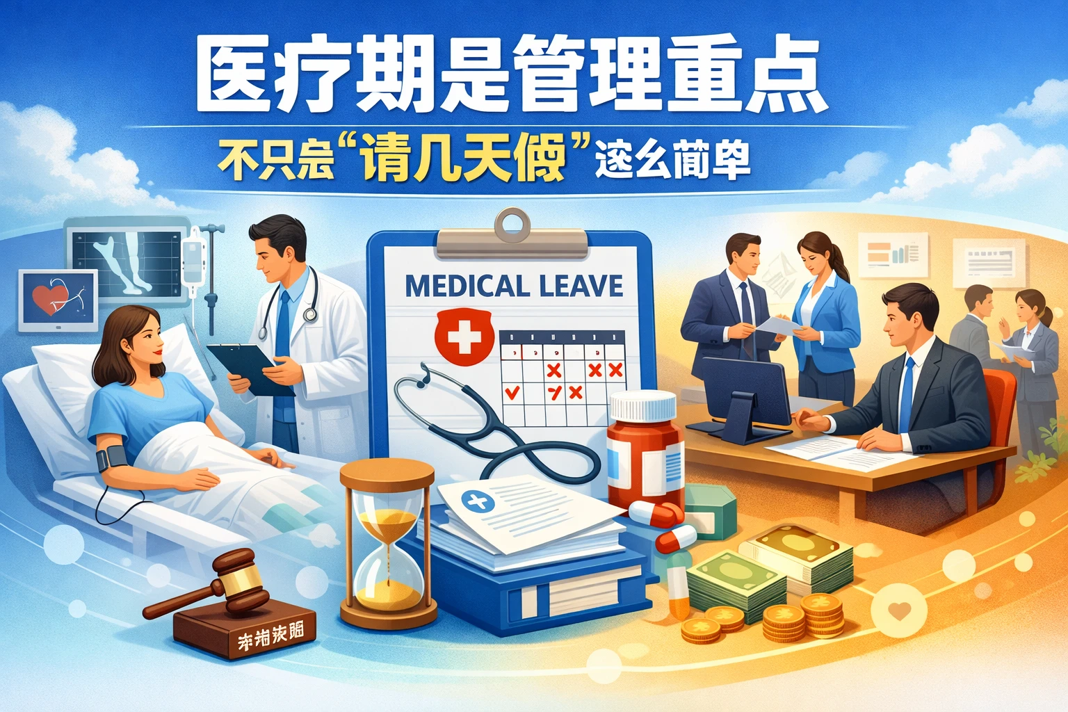 医疗期是管理重点,不只是“请几天假”这么简单